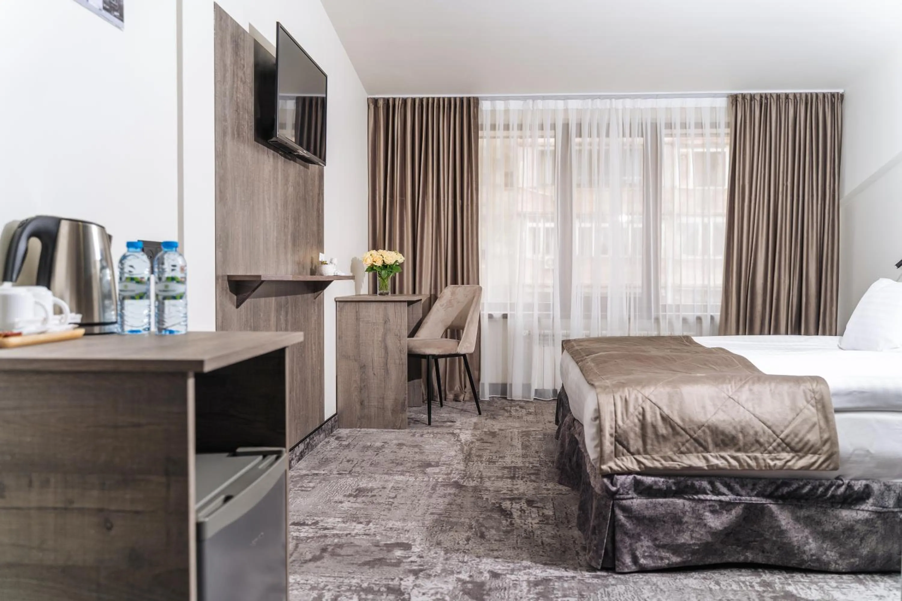 Bed in Median Hotel, City Center Yerevan