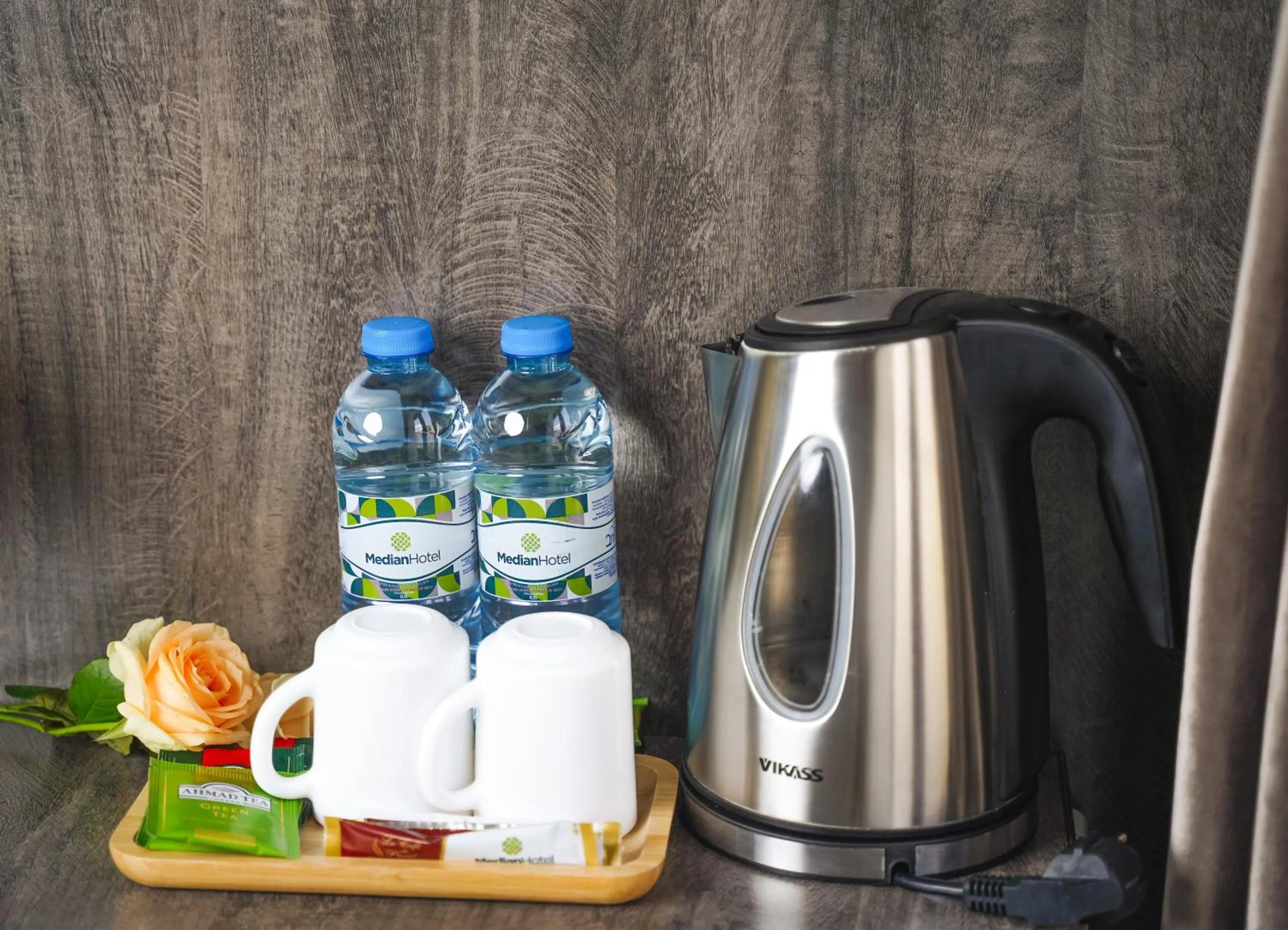 Coffee/tea facilities in Median Hotel, City Center Yerevan