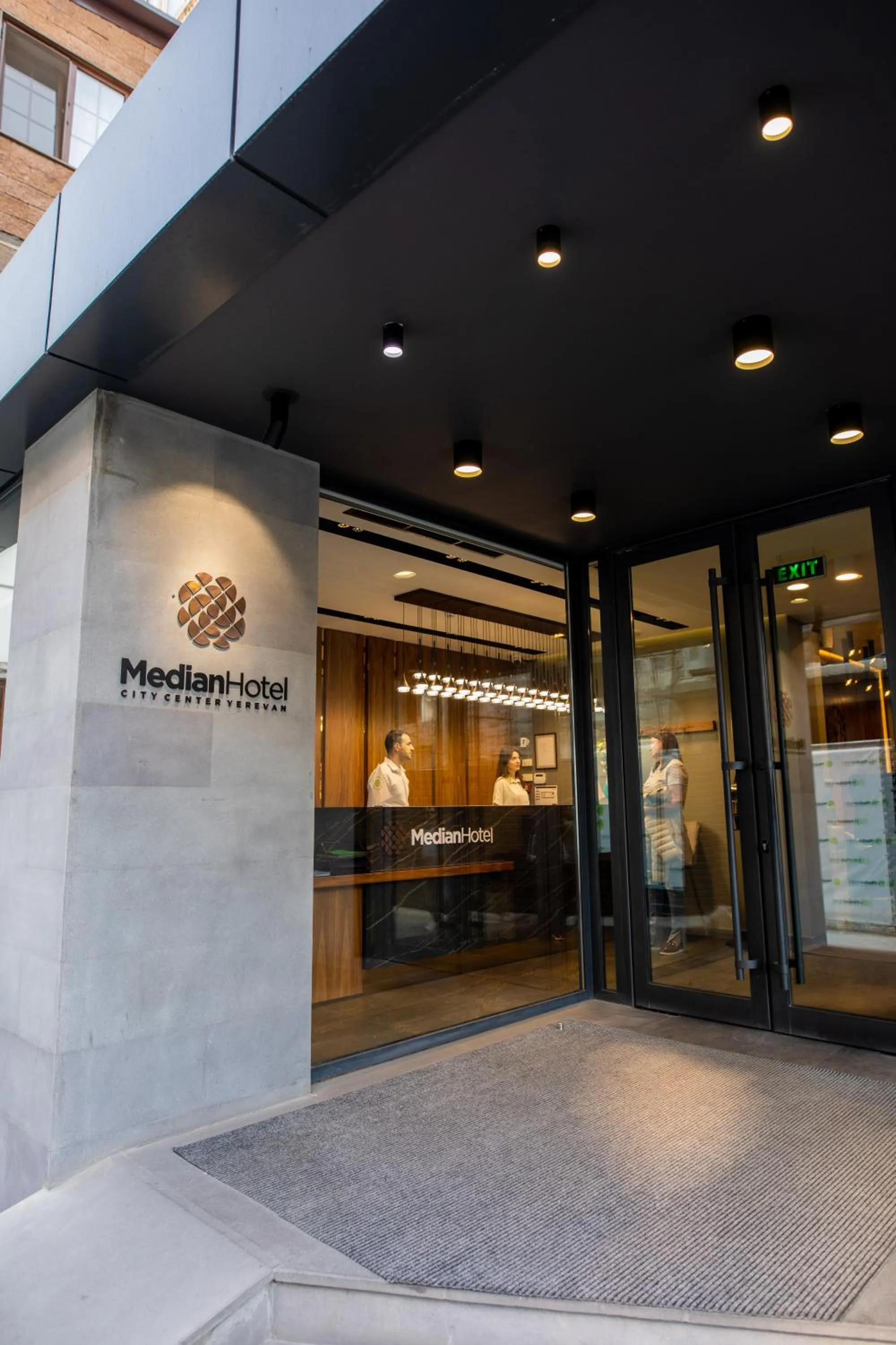 Property building in Median Hotel, City Center Yerevan