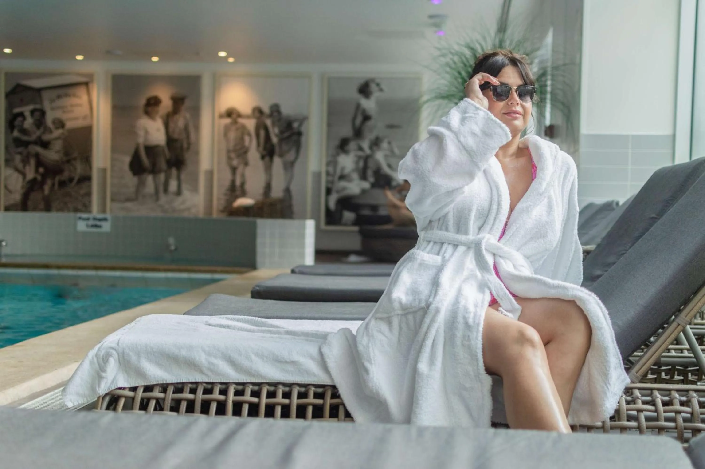 Swimming pool in Hyatt Regency Birmingham