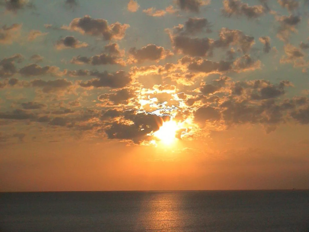 Sunset in Hotel Rivamare