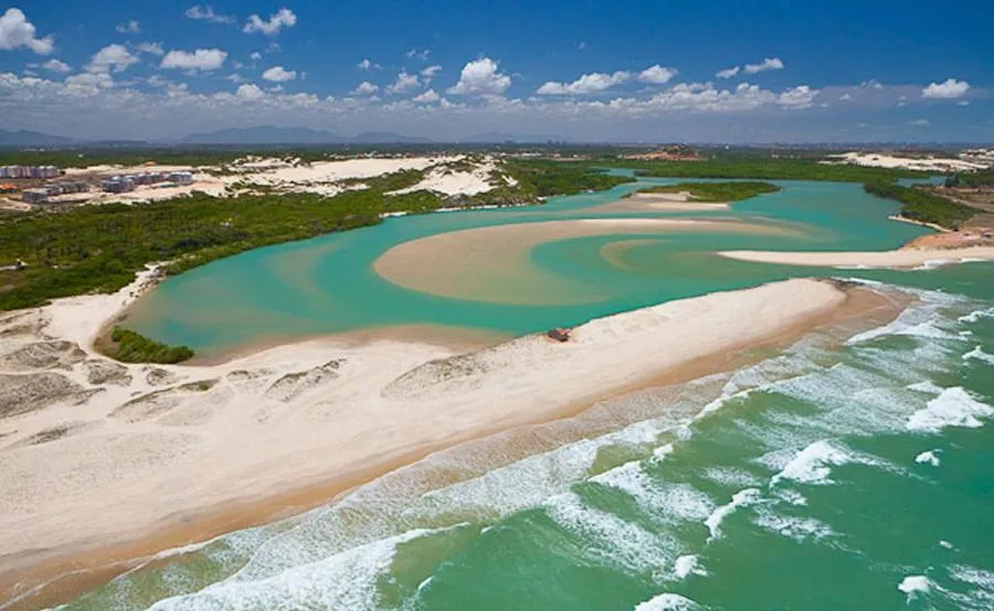Beach in Porto das Dunas