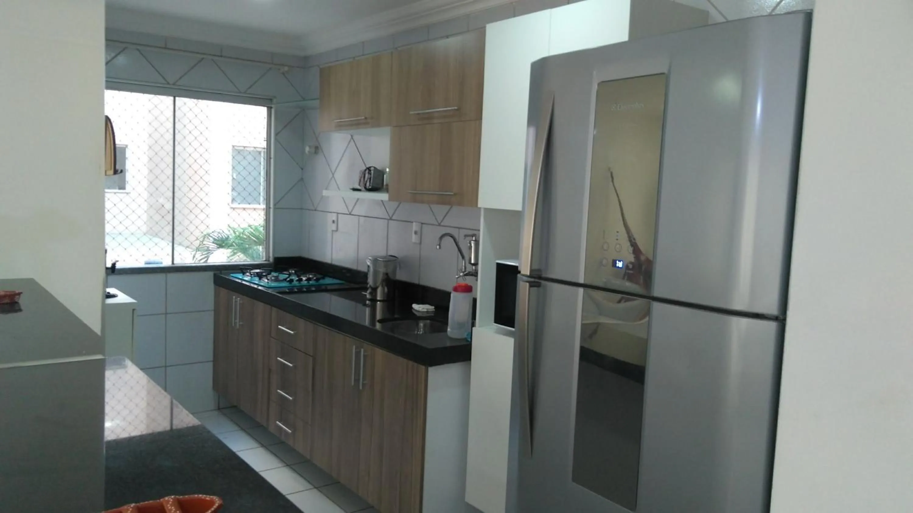 Kitchen or kitchenette in Porto das Dunas