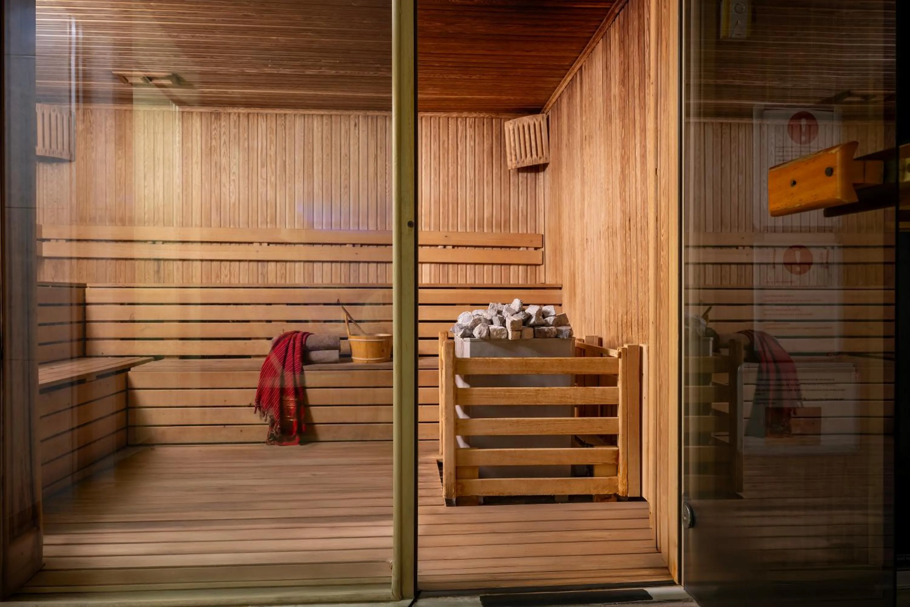 Sauna in Sealife Family Resort Hotel