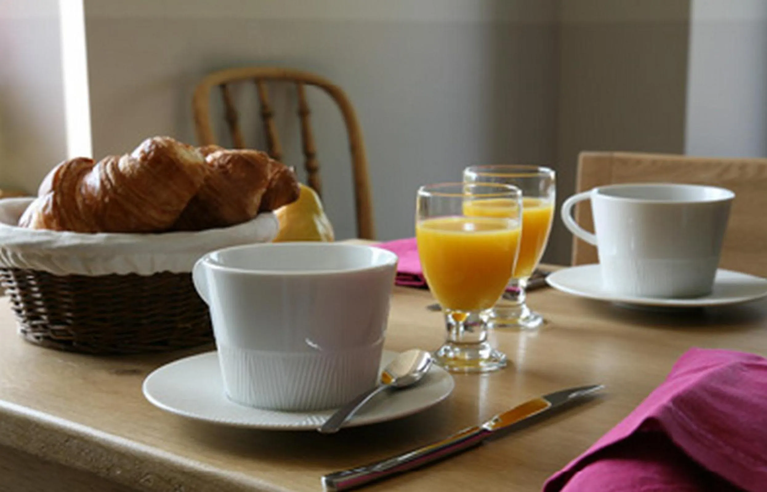 Continental breakfast in Le Mas Capel
