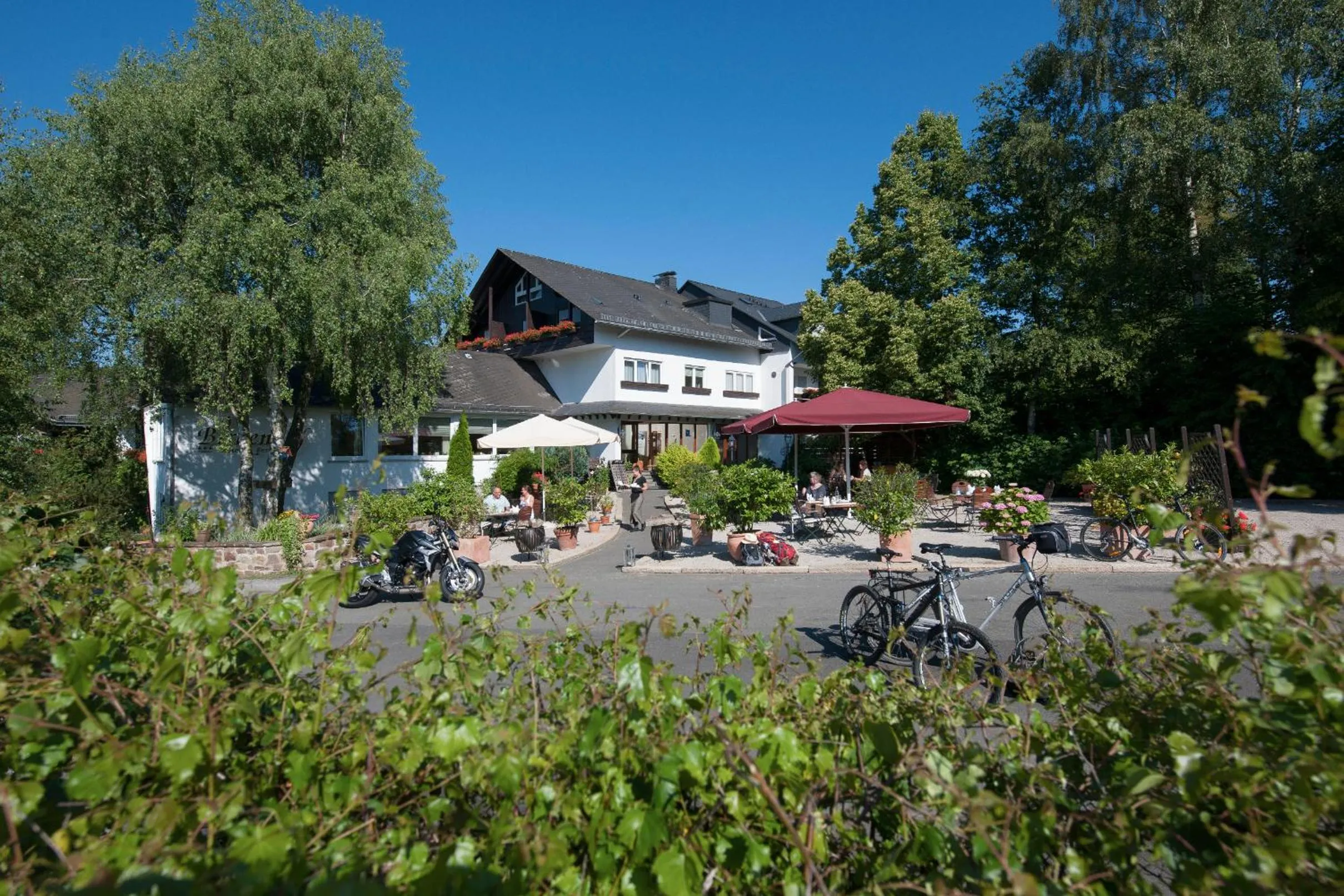 Property building in Landidyll Hotel Restaurant Birkenhof