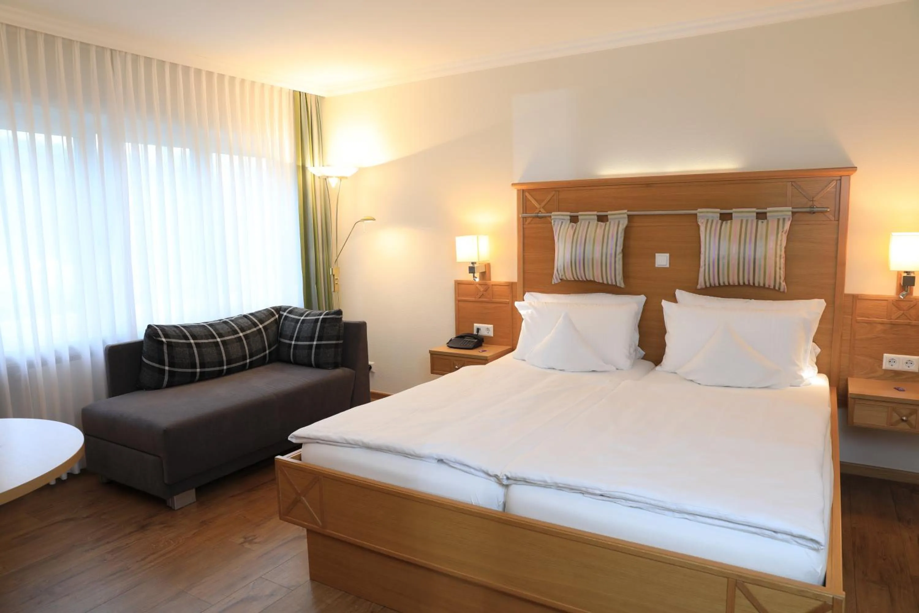 Bed in Landidyll Hotel Restaurant Birkenhof