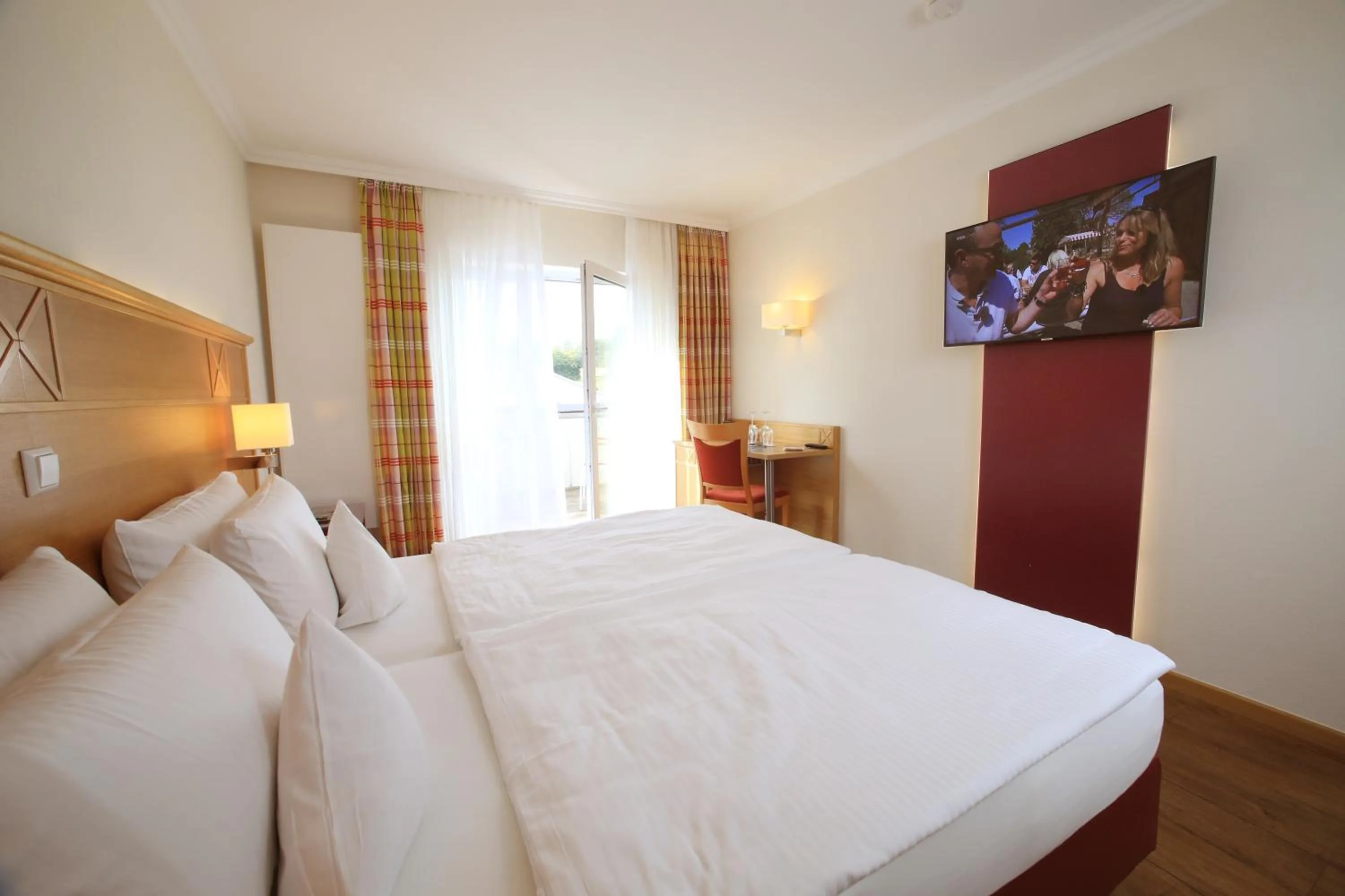 Bed in Landidyll Hotel Restaurant Birkenhof