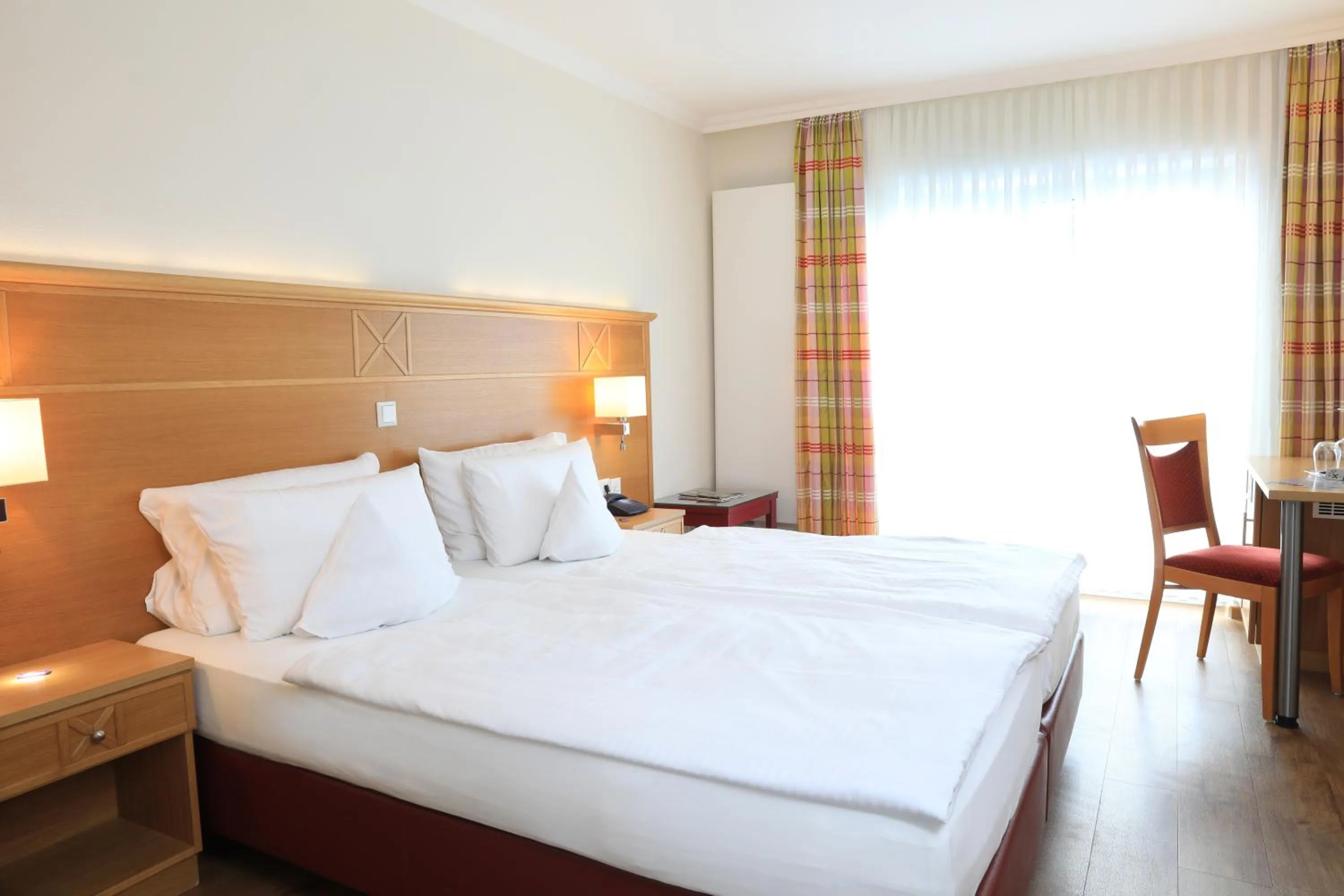 Bed in Landidyll Hotel Restaurant Birkenhof