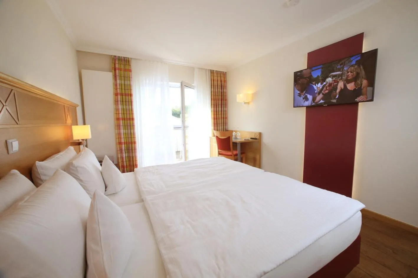 Bed in Landidyll Hotel Restaurant Birkenhof