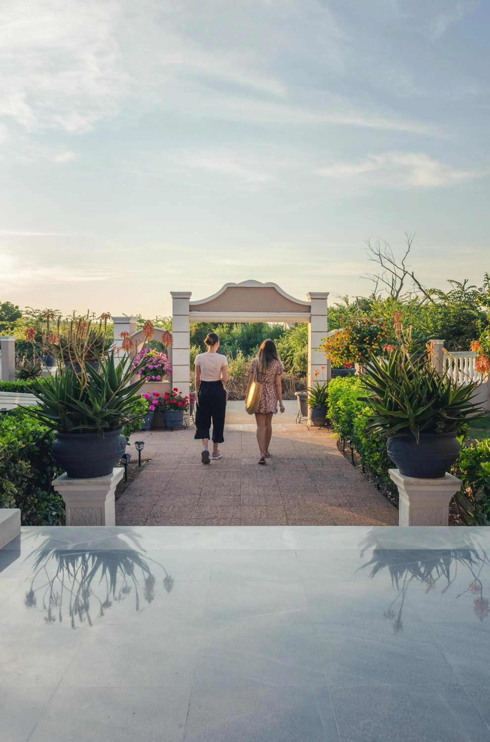 Facade/entrance in Erofili Hotel