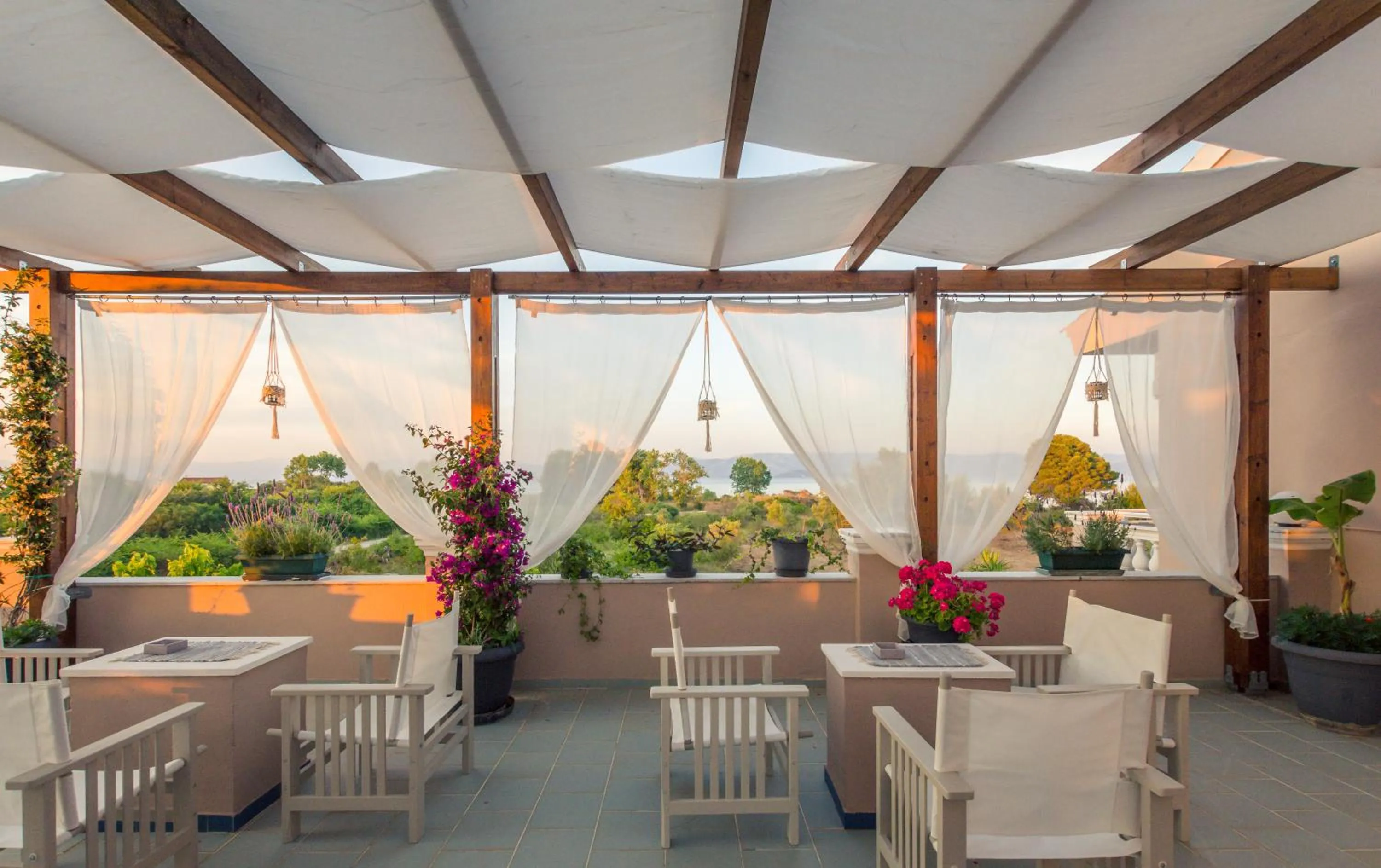 Balcony/Terrace in Erofili Hotel