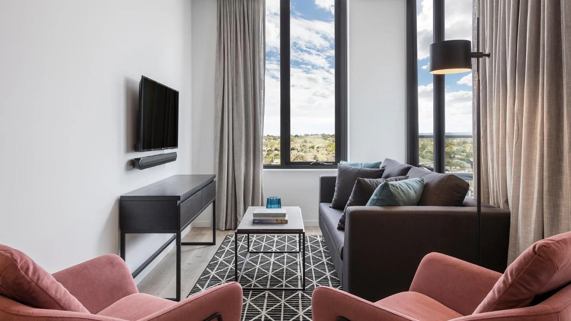 TV and multimedia in Avani Melbourne Box Hill Residences