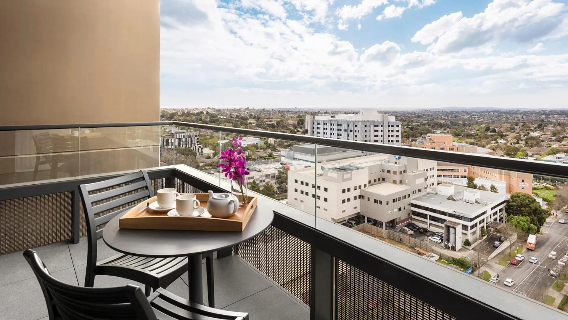 Balcony/Terrace in Avani Melbourne Box Hill Residences