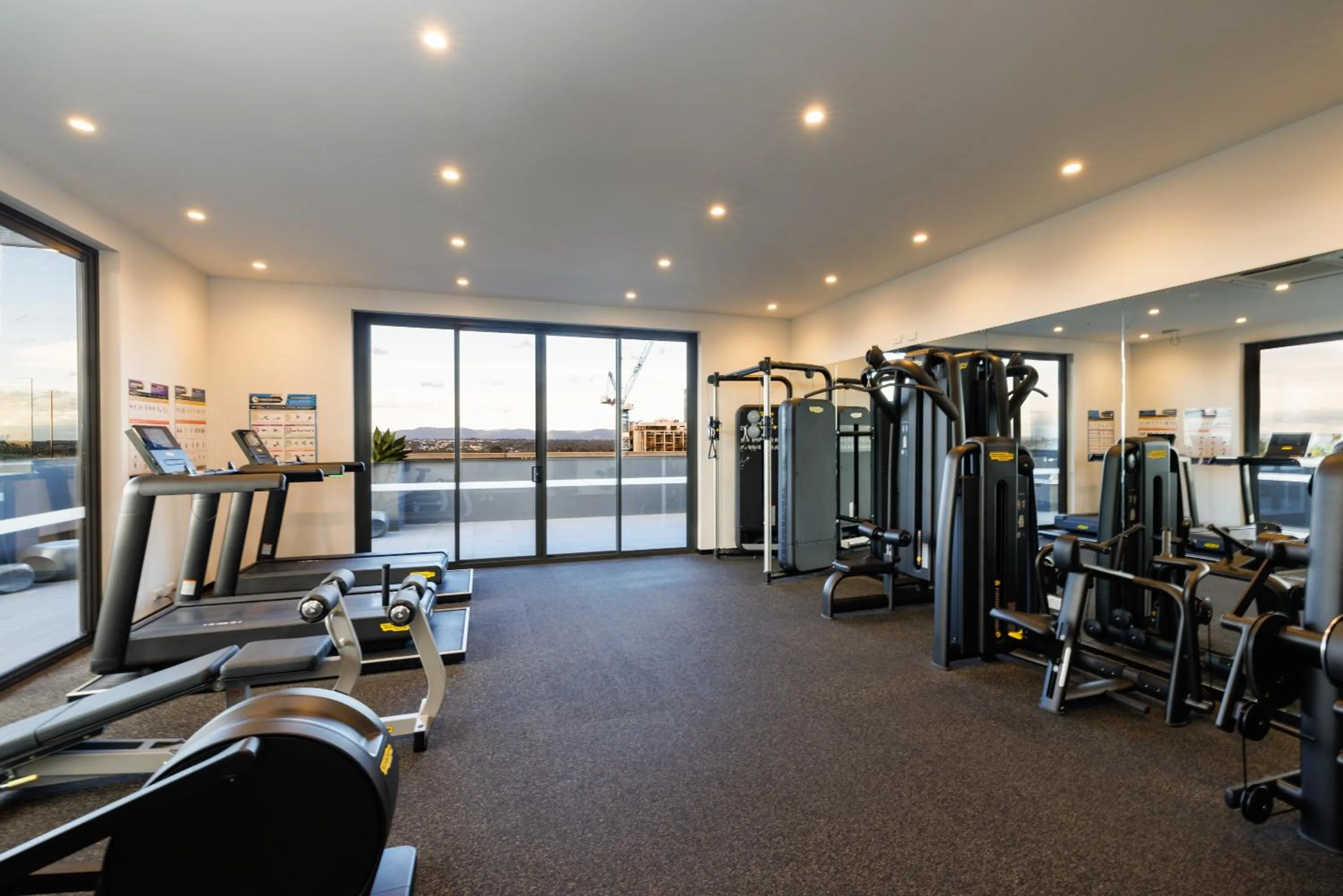 Fitness centre/facilities in Avani Melbourne Box Hill Residences