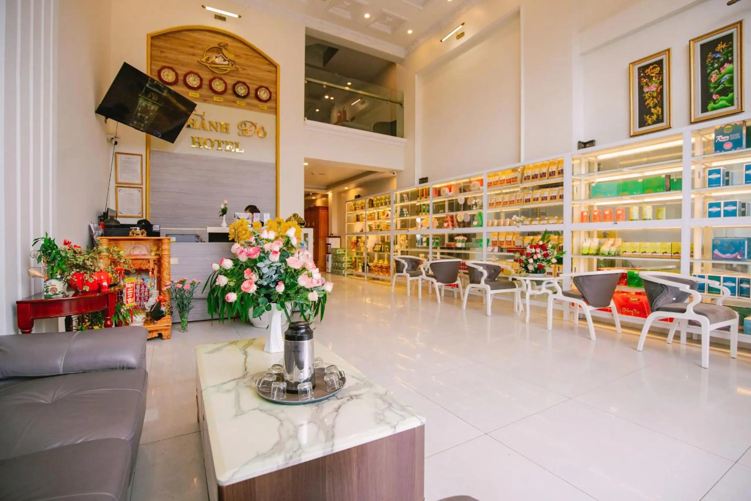 Lobby or reception in Thanh Do Hotel