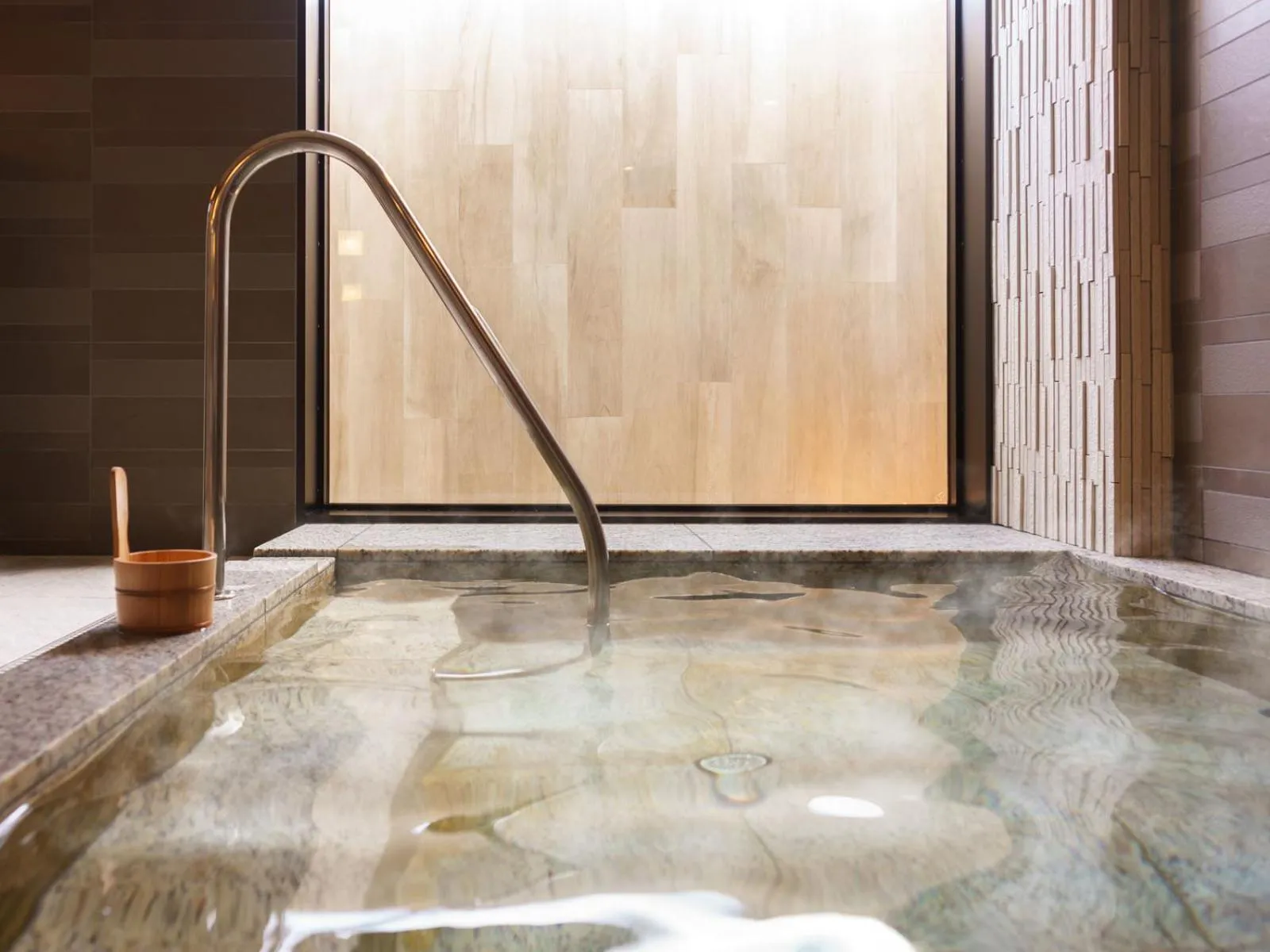 Hot Spring Bath in Super Hotel Anan Tomioka