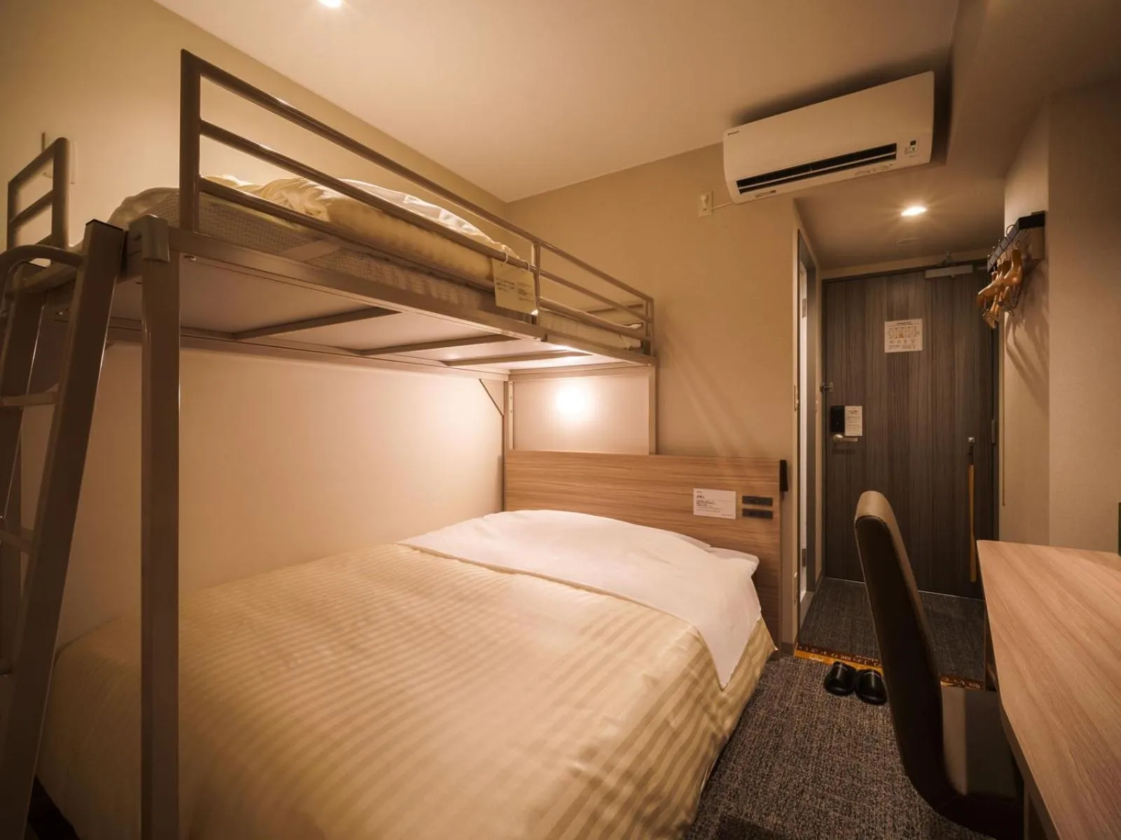 Bedroom, Bed in Super Hotel Anan Tomioka