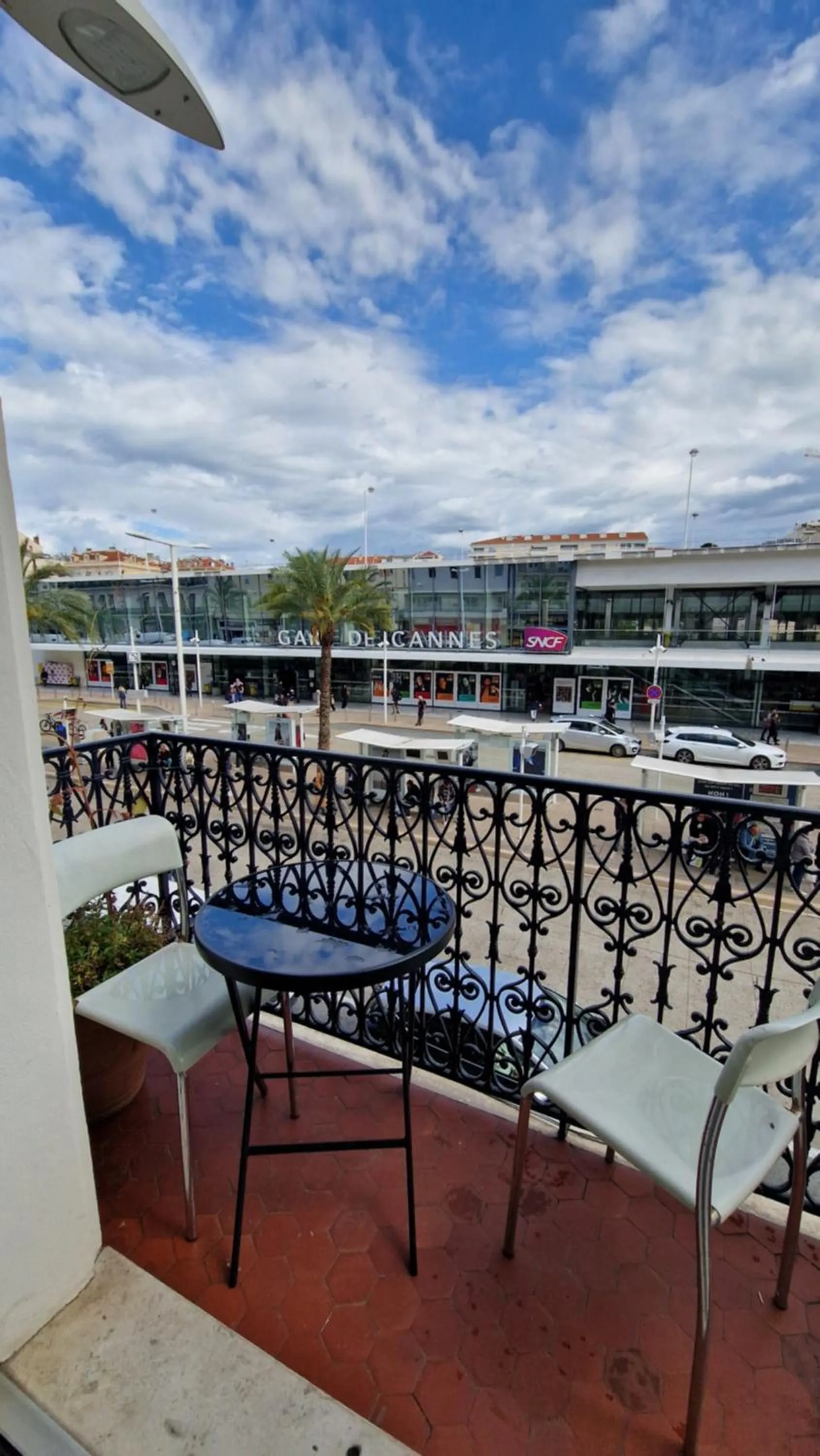 Balcony/Terrace in Hôtel du Nord