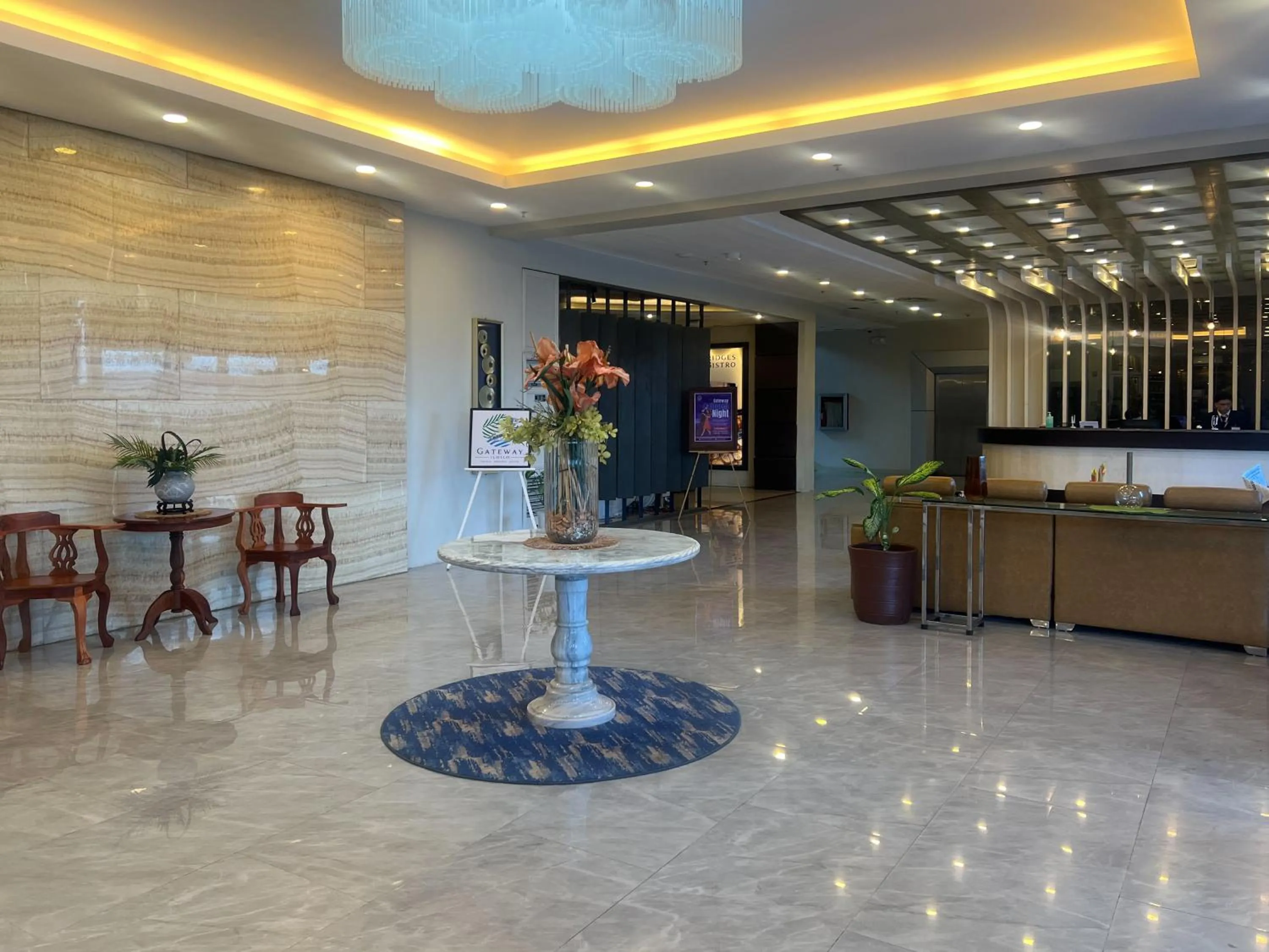 Lobby or reception in Iloilo Gateway Hotel and Suites