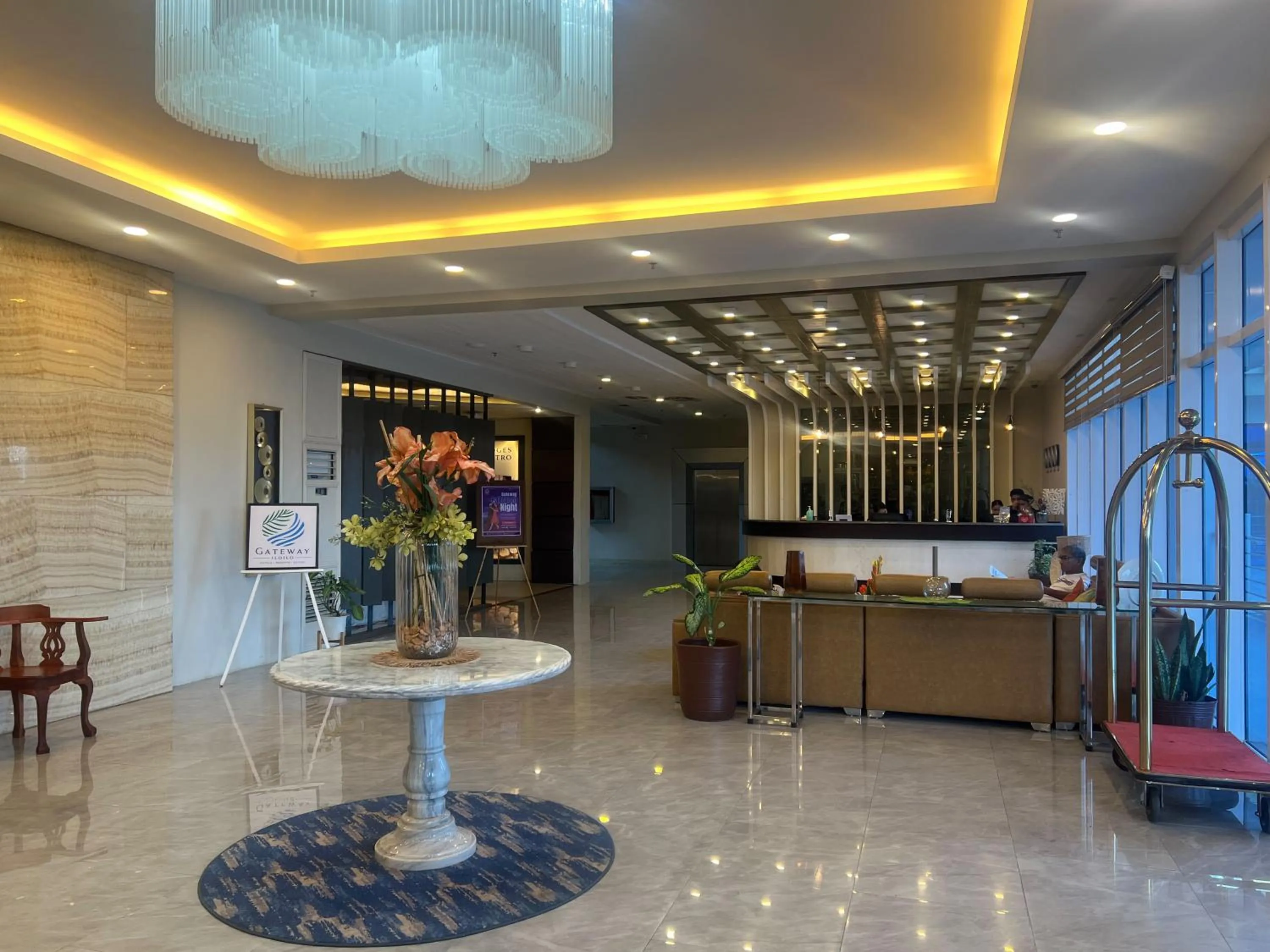 Lobby or reception in Iloilo Gateway Hotel and Suites