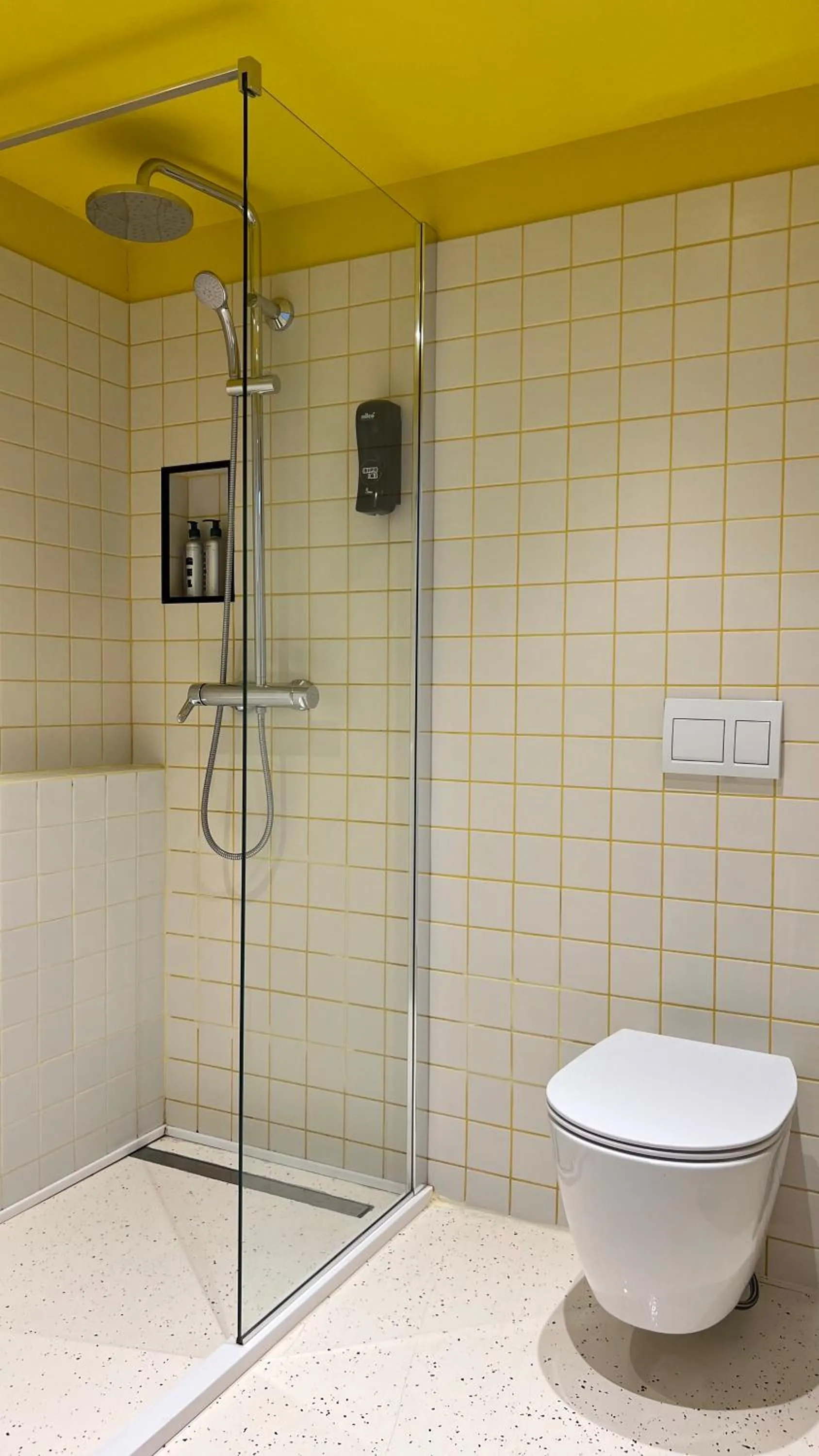 Shower in Kartuli Hotel