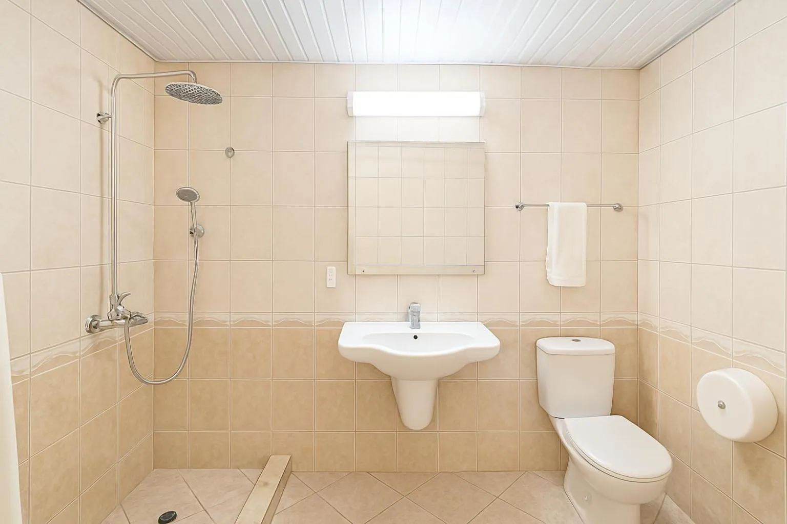 Bathroom in Lotus Family Hotel - Free Parking