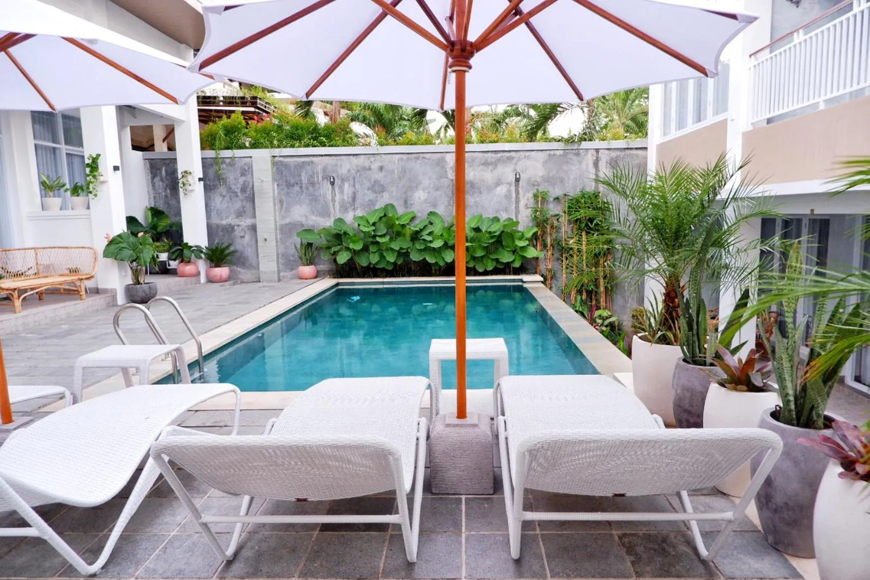 Garden in The Sloth Bali