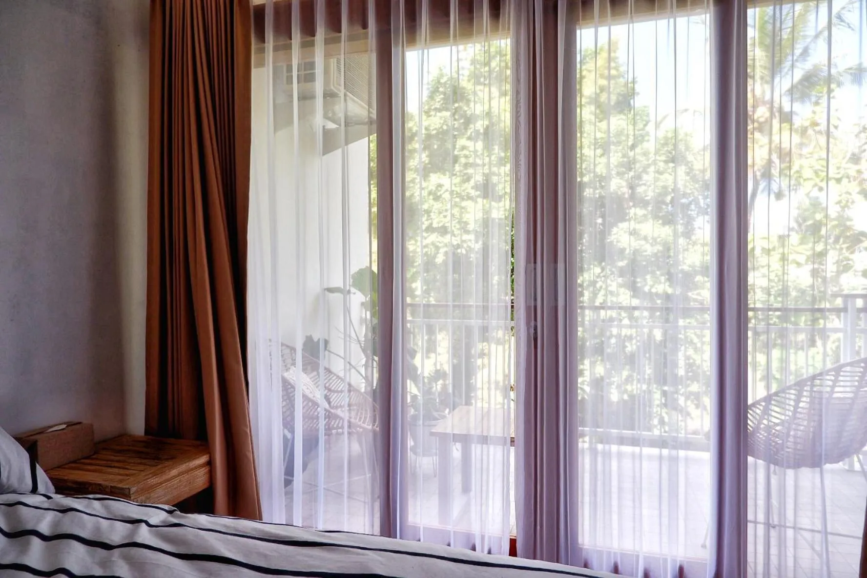 Garden view, Bed in The Sloth Bali