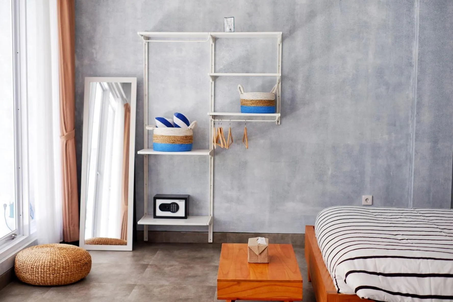 Living room, Bed in The Sloth Bali