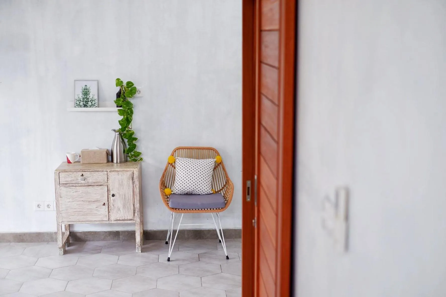 Seating area in The Sloth Bali