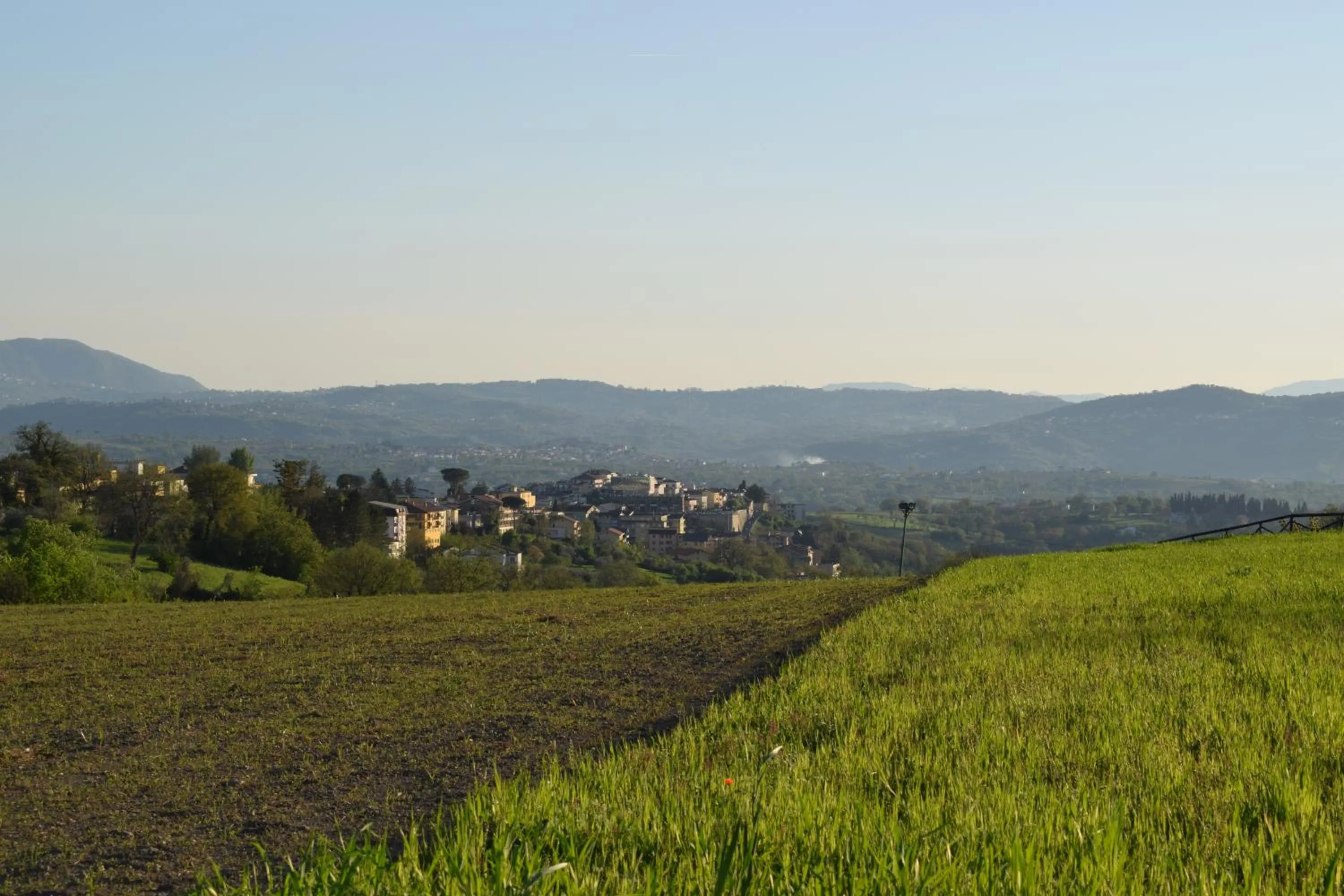 Natural landscape in Regina Viarum