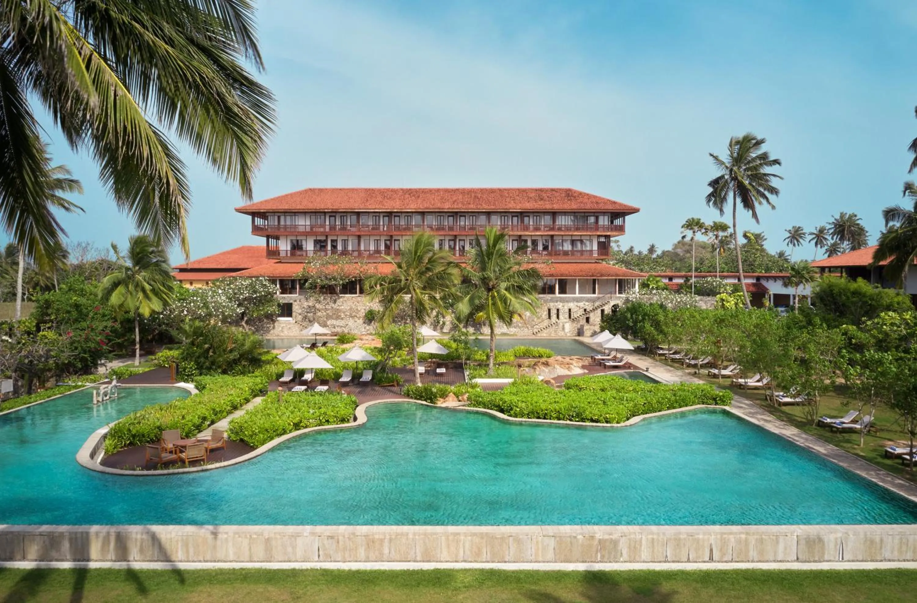 Bird's eye view in Cinnamon Bentota Beach - Signature Selection