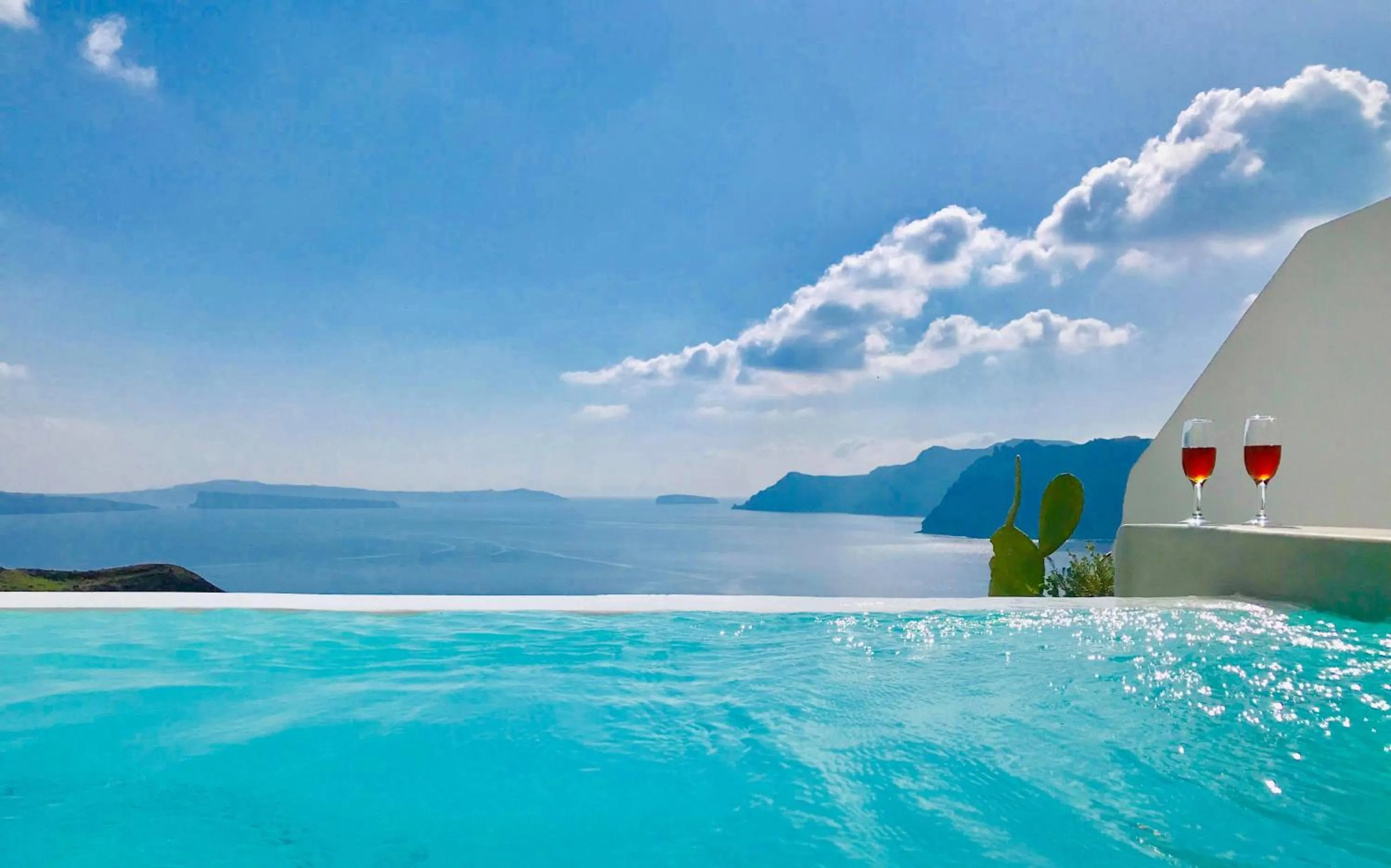 Swimming pool in Marizan Caves & Villas