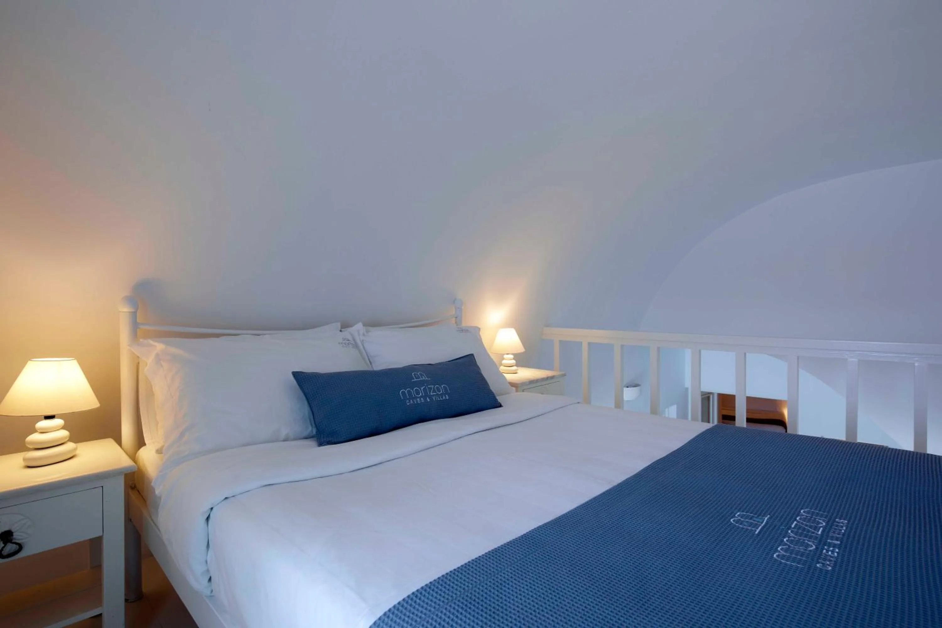 Bed in Marizan Caves & Villas