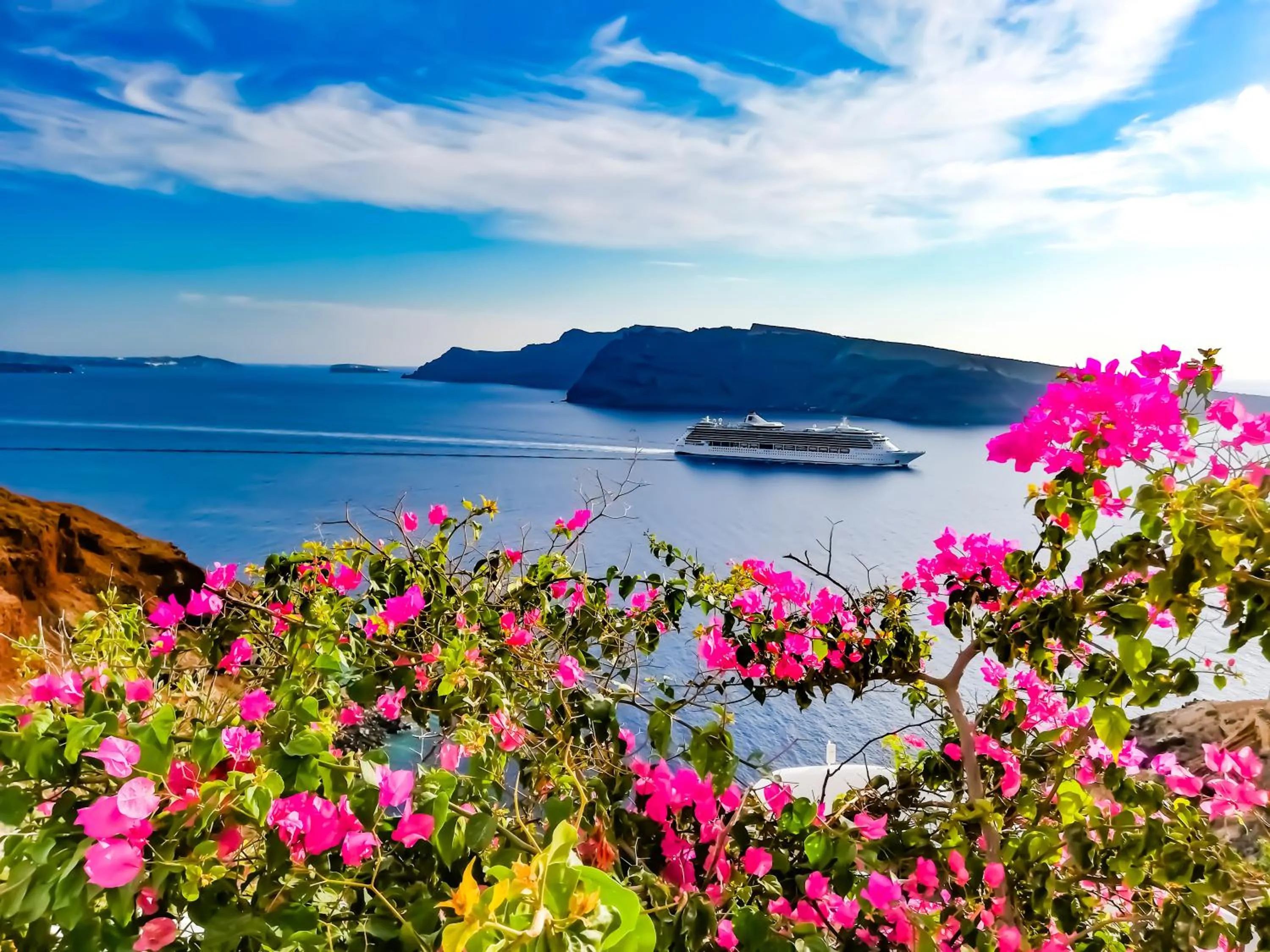 Sea view in Marizan Caves & Villas