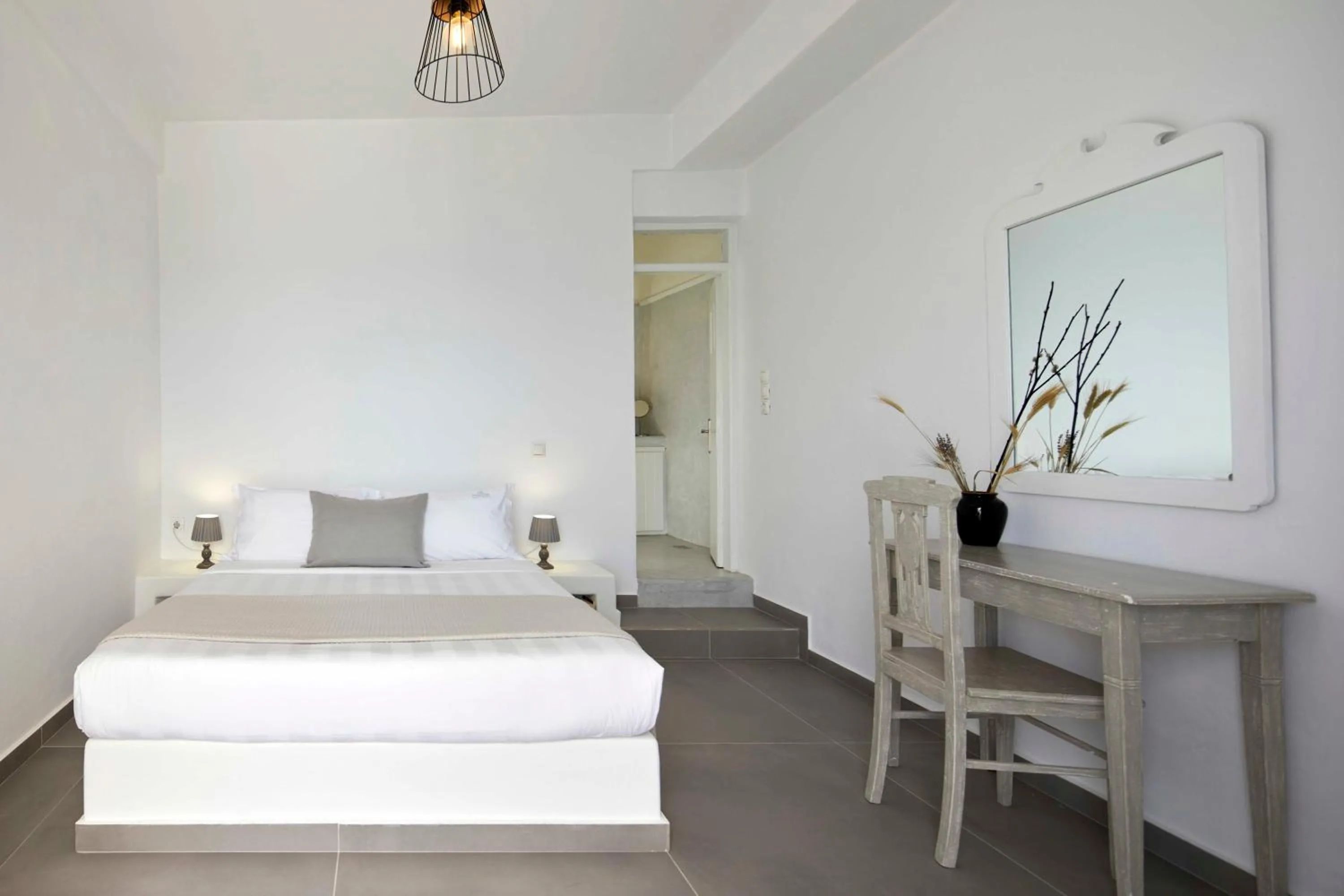 Bed in Marizan Caves & Villas