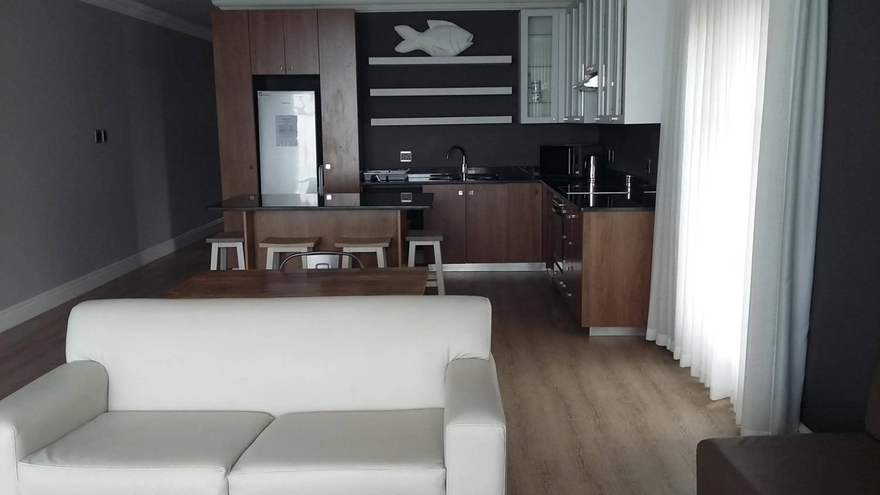 Living room in Beach Club Self Catering Apartments