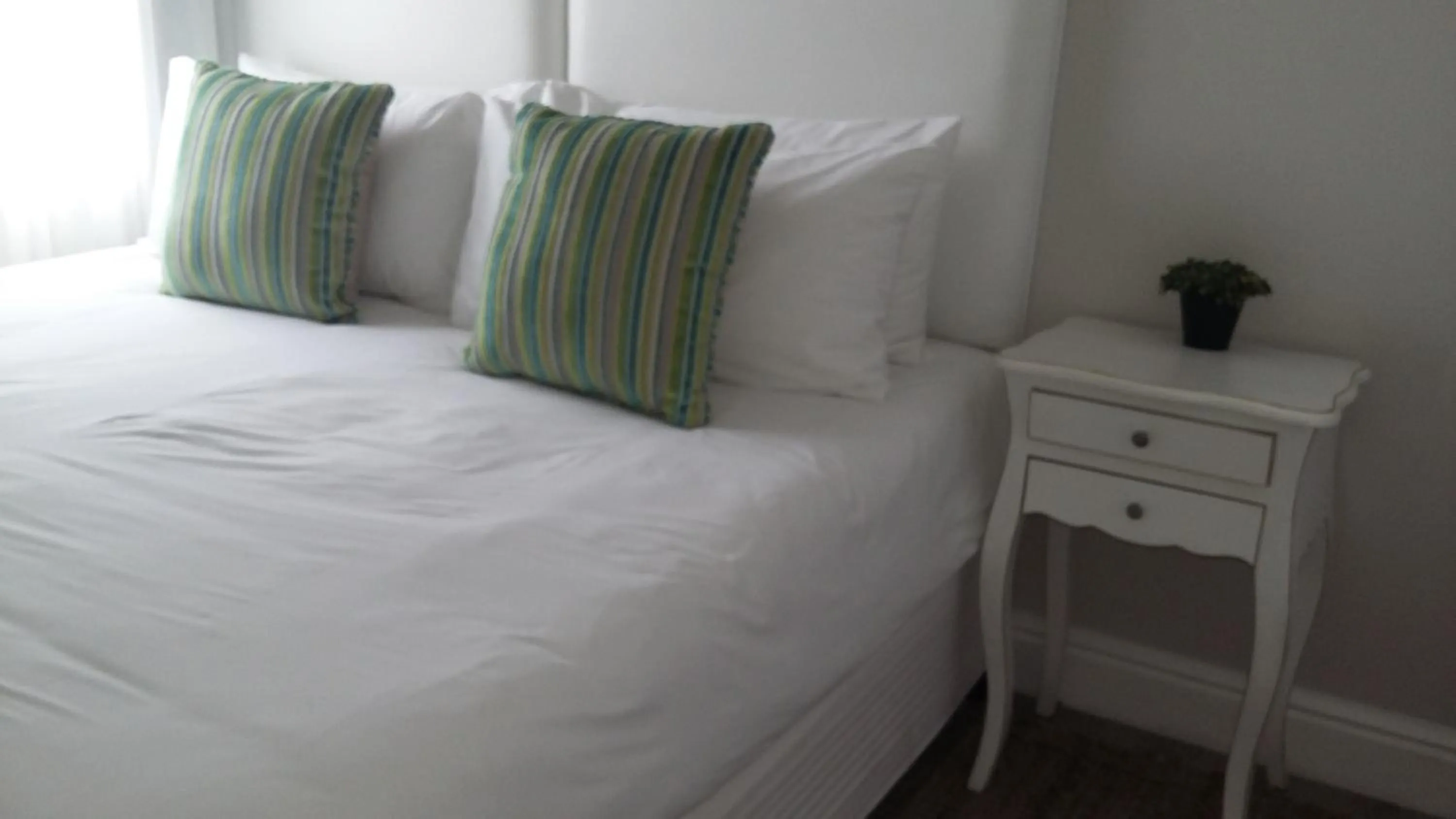 Bed in Beach Club Self Catering Apartments