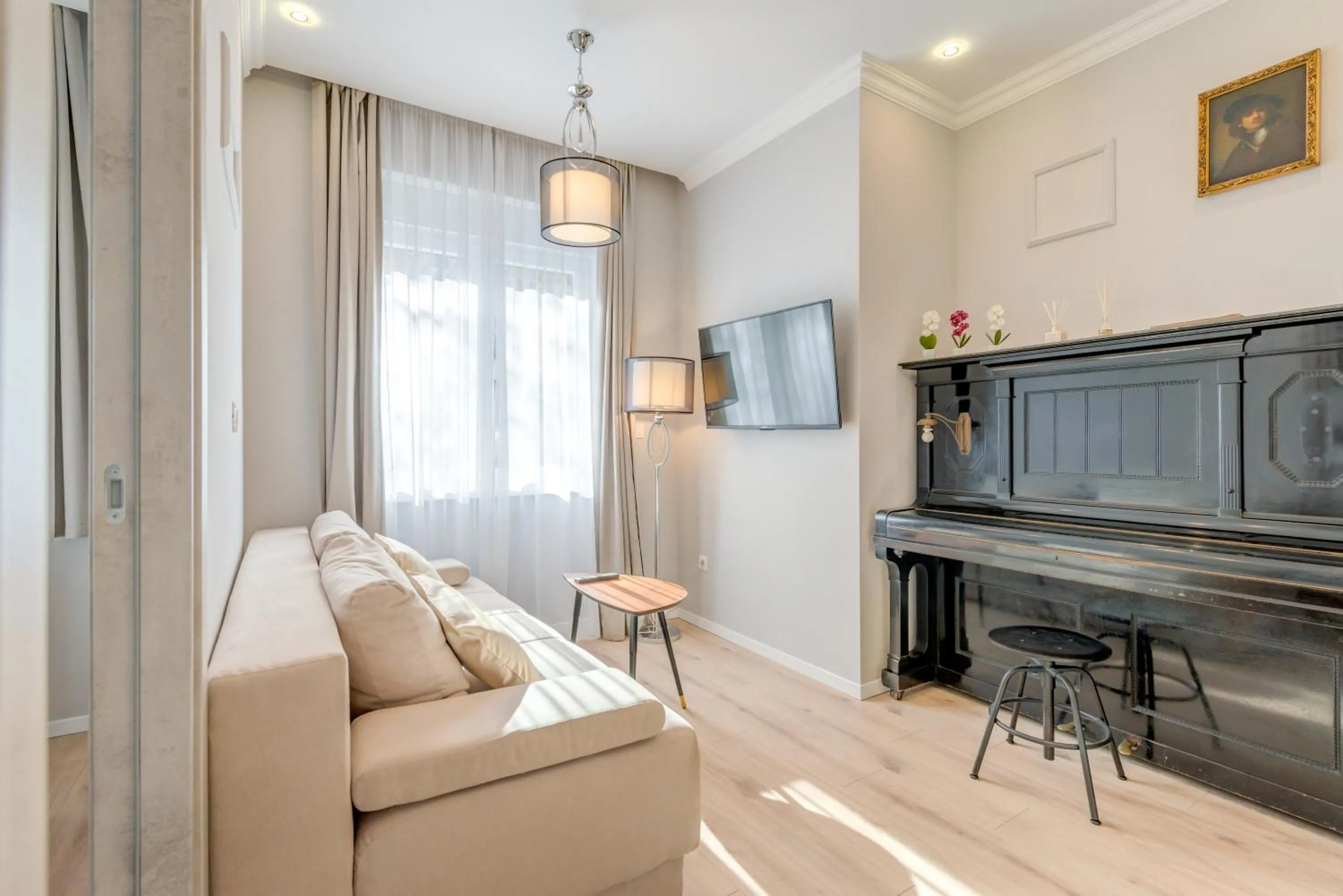 Living room in Piano Suites