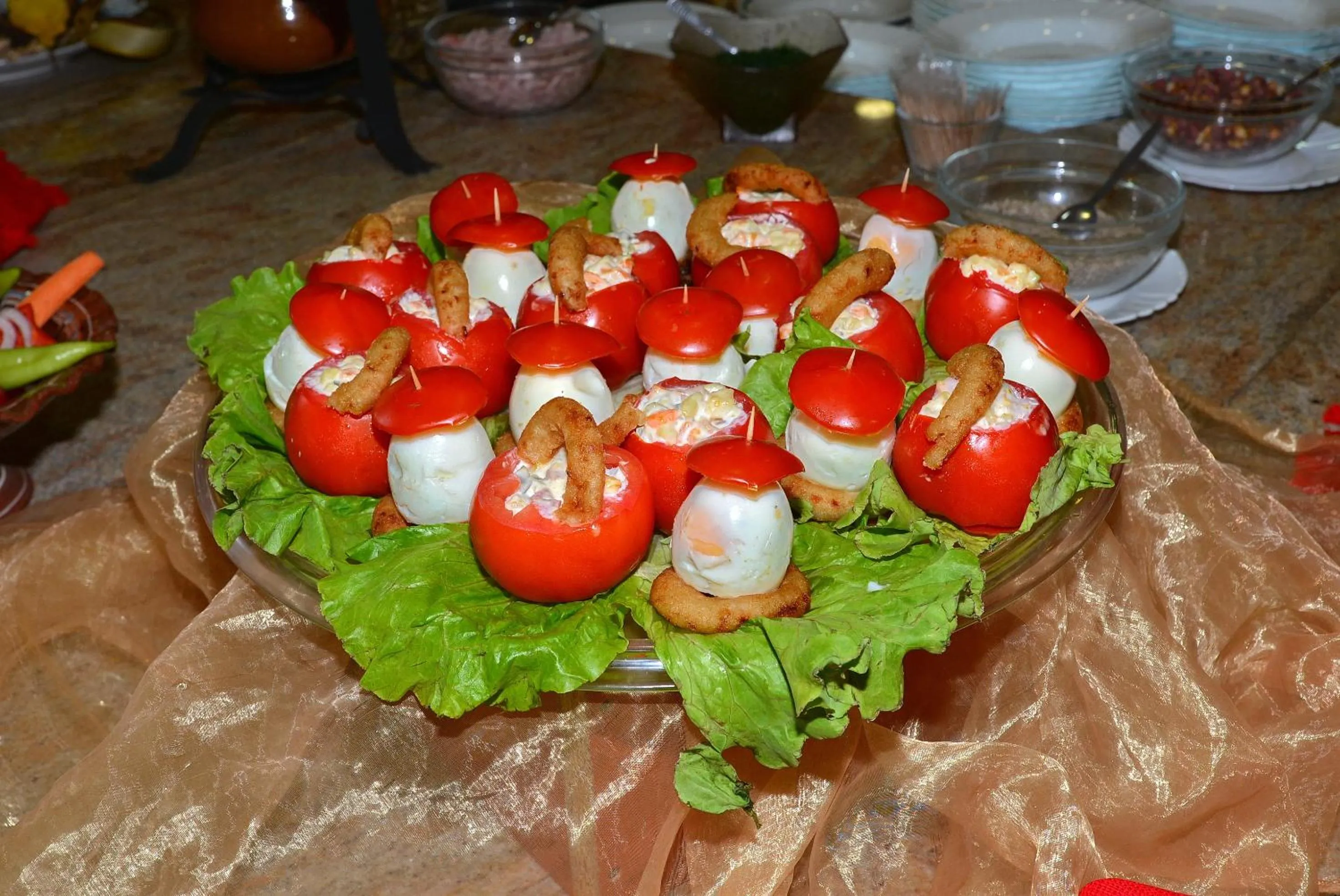 Food close-up in Diamond Hotel - All Inclusive