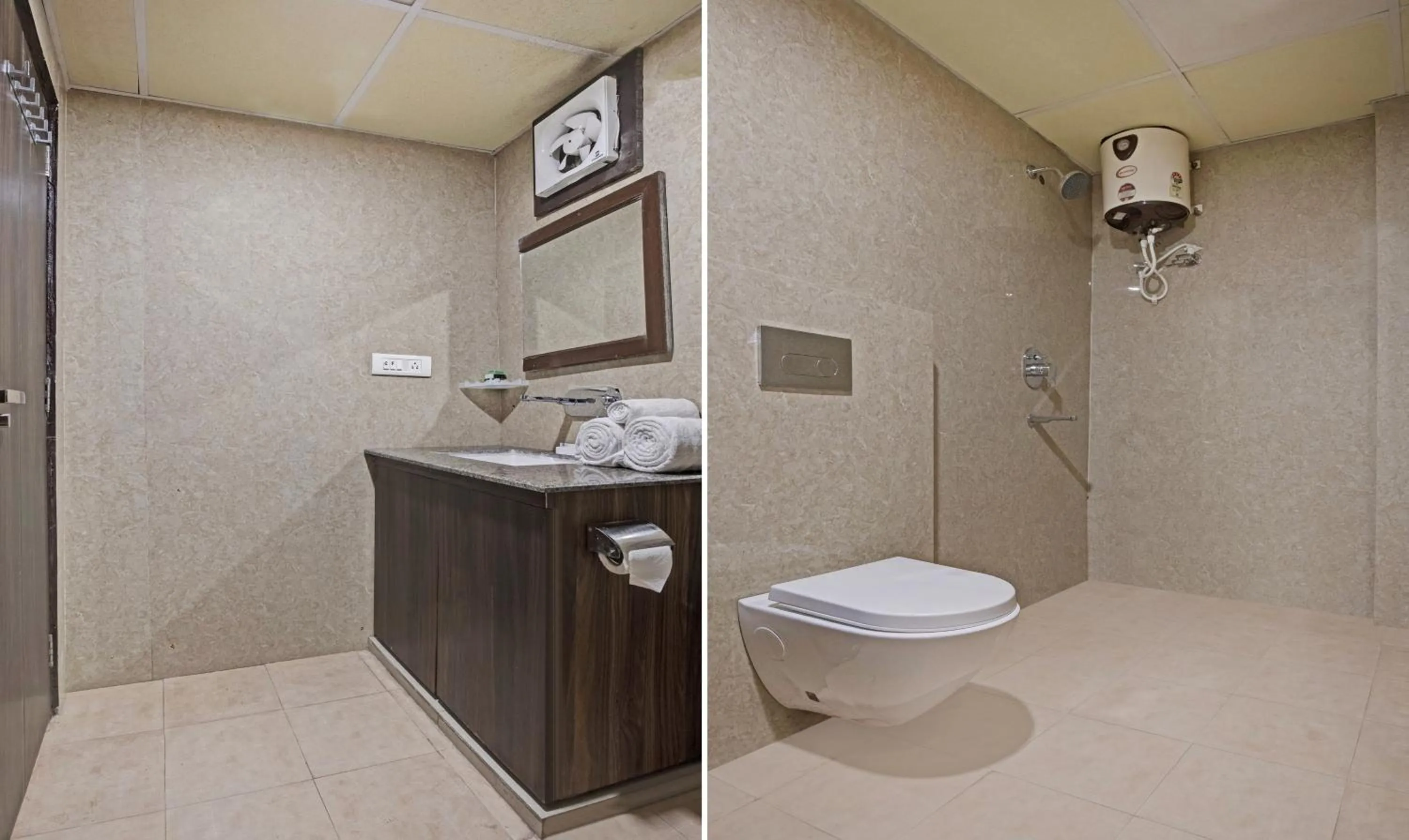 Toilet in Treebo Kosmos Anamika, 1 Km From Nainital Lake