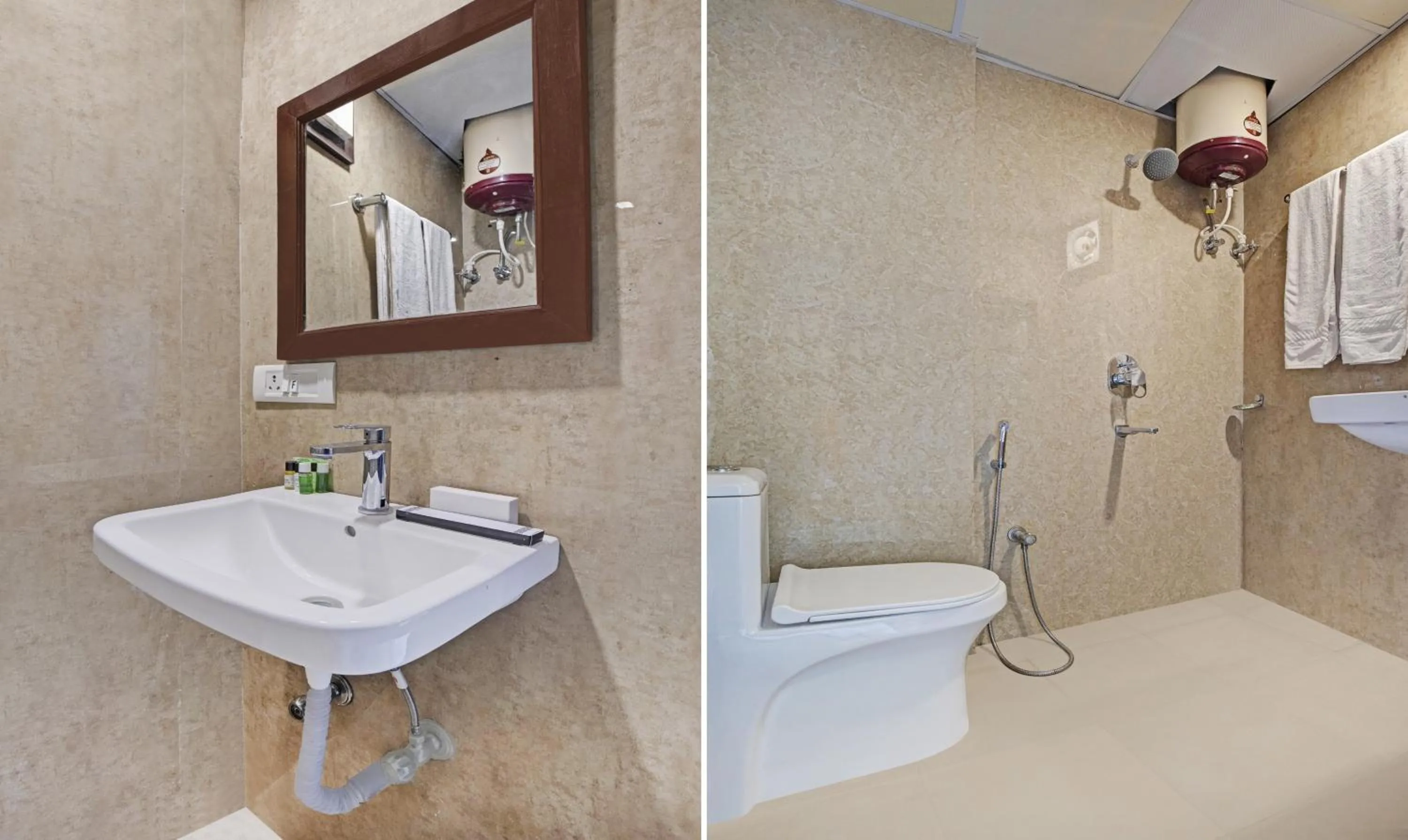 Toilet in Treebo Kosmos Anamika, 1 Km From Nainital Lake