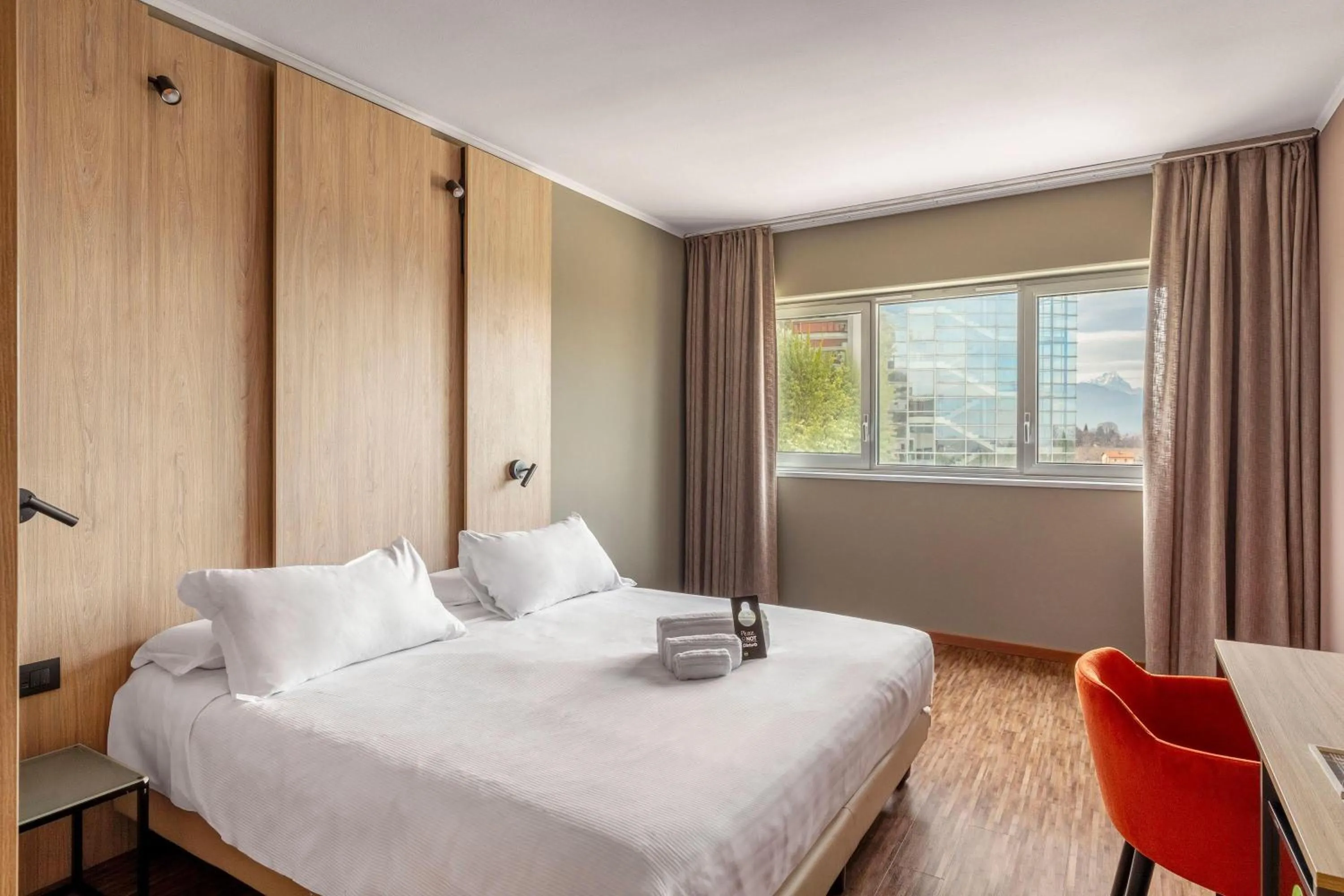 Photo of the whole room, Bed in B&B HOTEL Cuneo Cristal