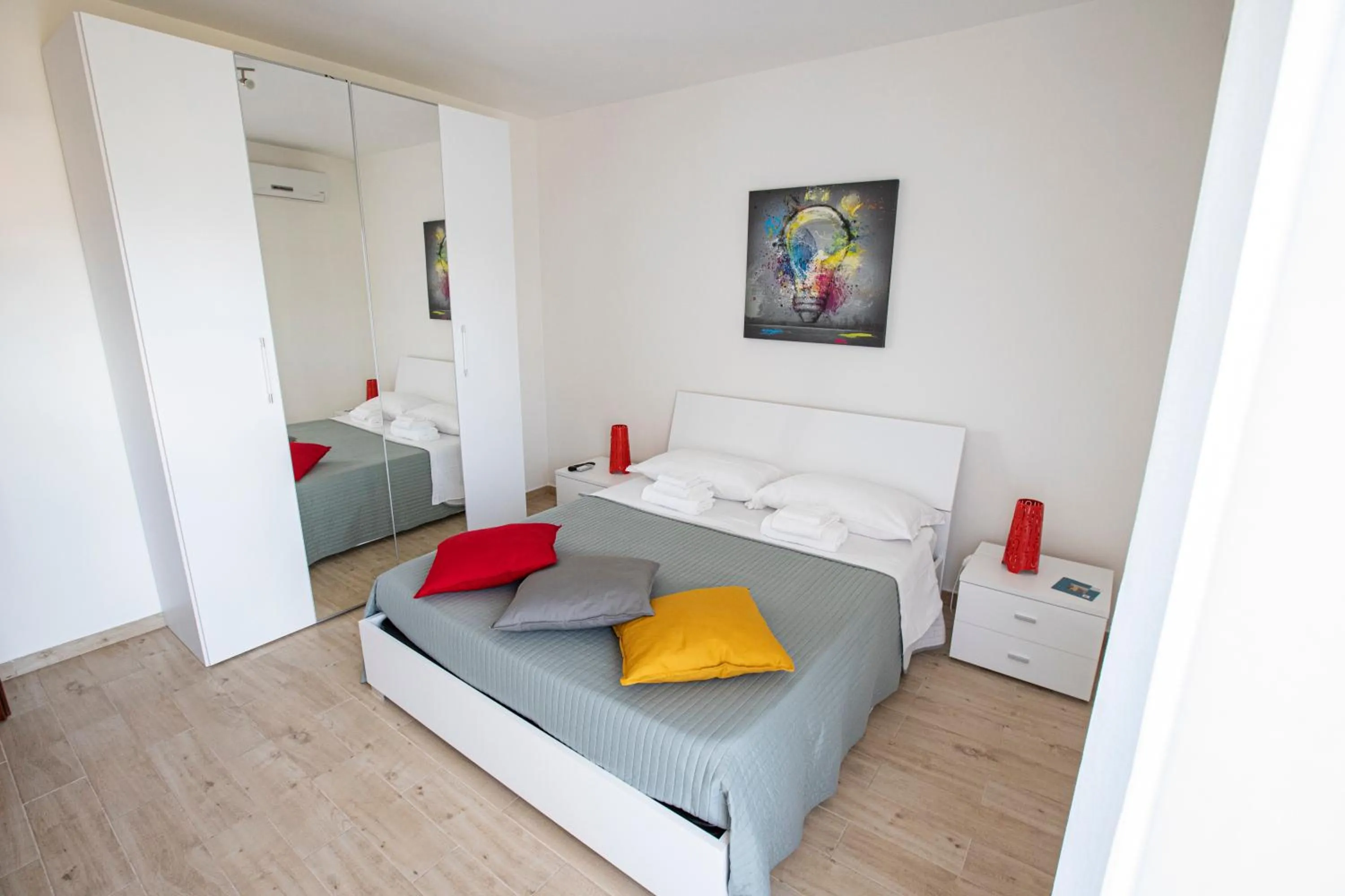 Bed in Valmontone Travel House