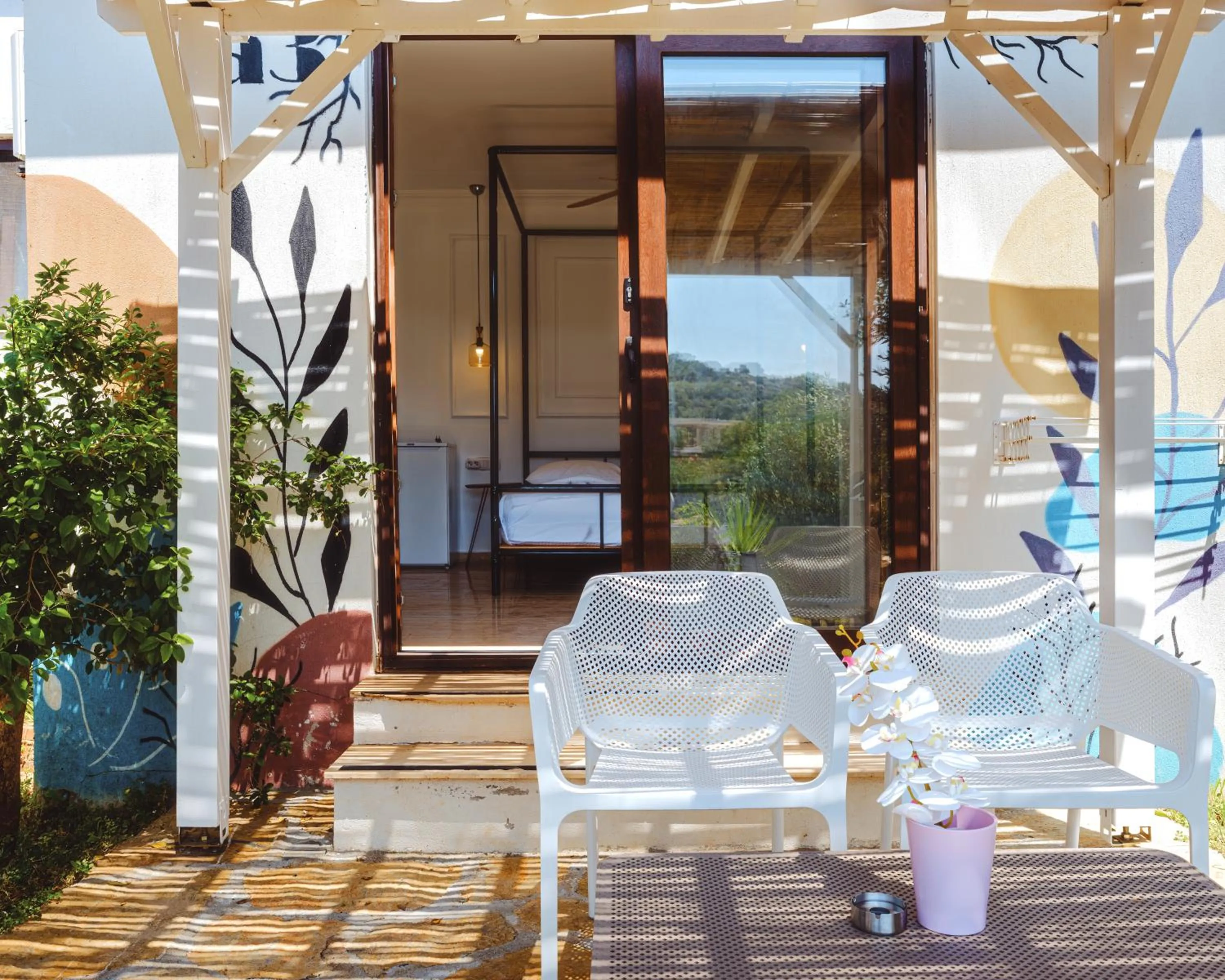 Patio in Sea Garden Kaş Hotel