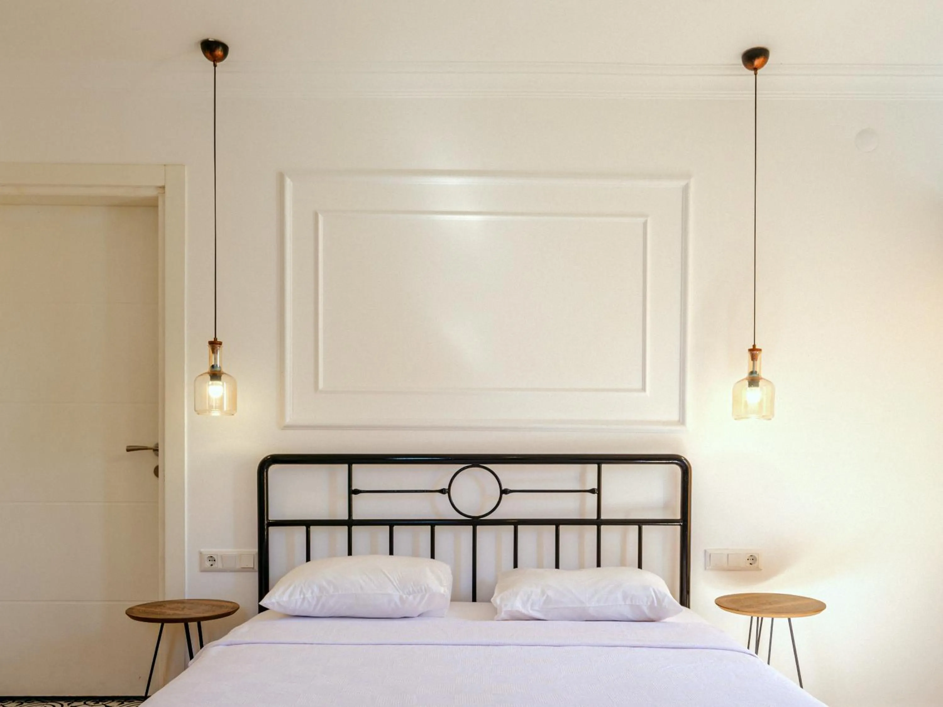 Bed in Sea Garden Kaş Hotel