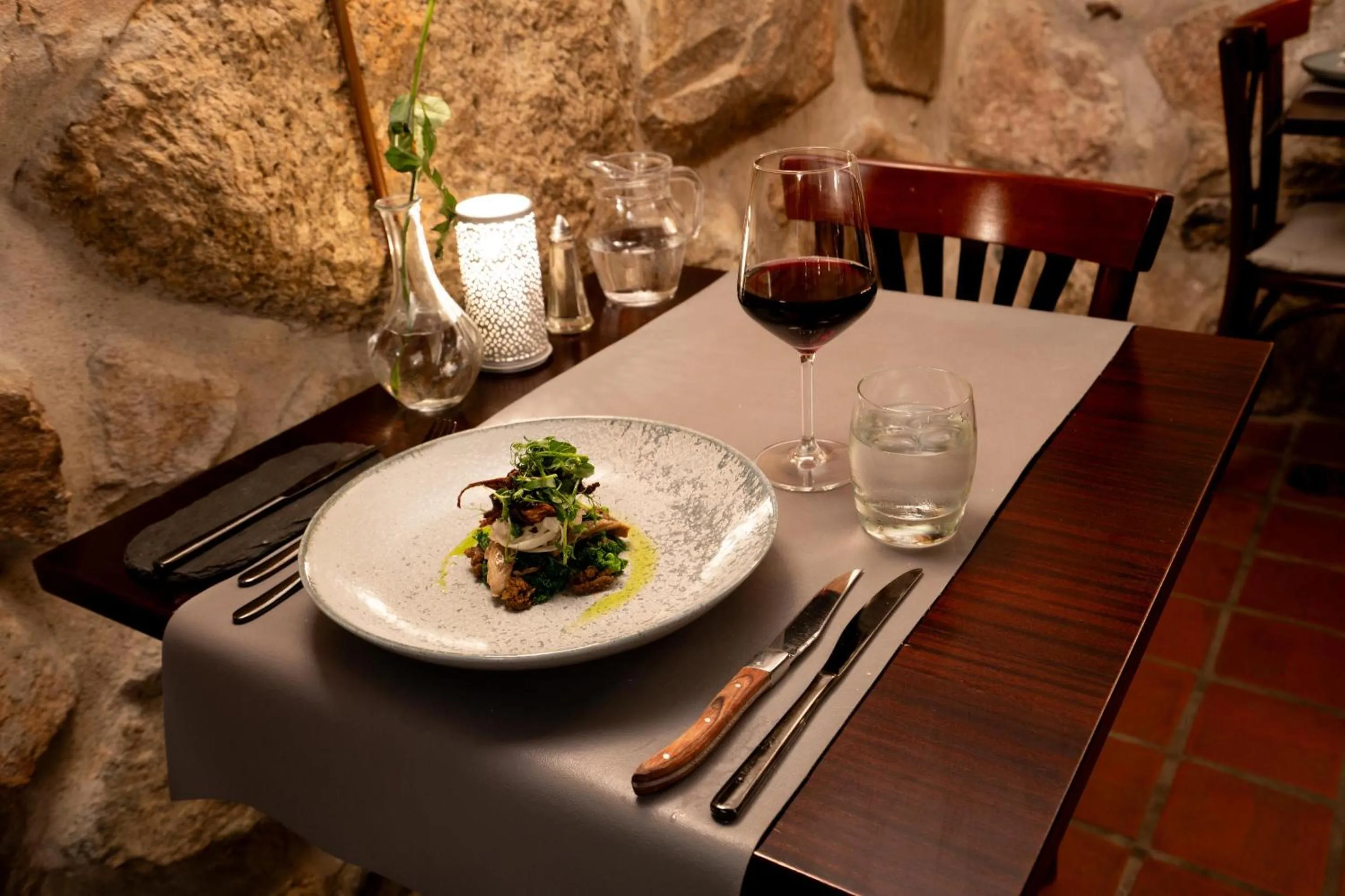 Food in Hotel Vinhuset