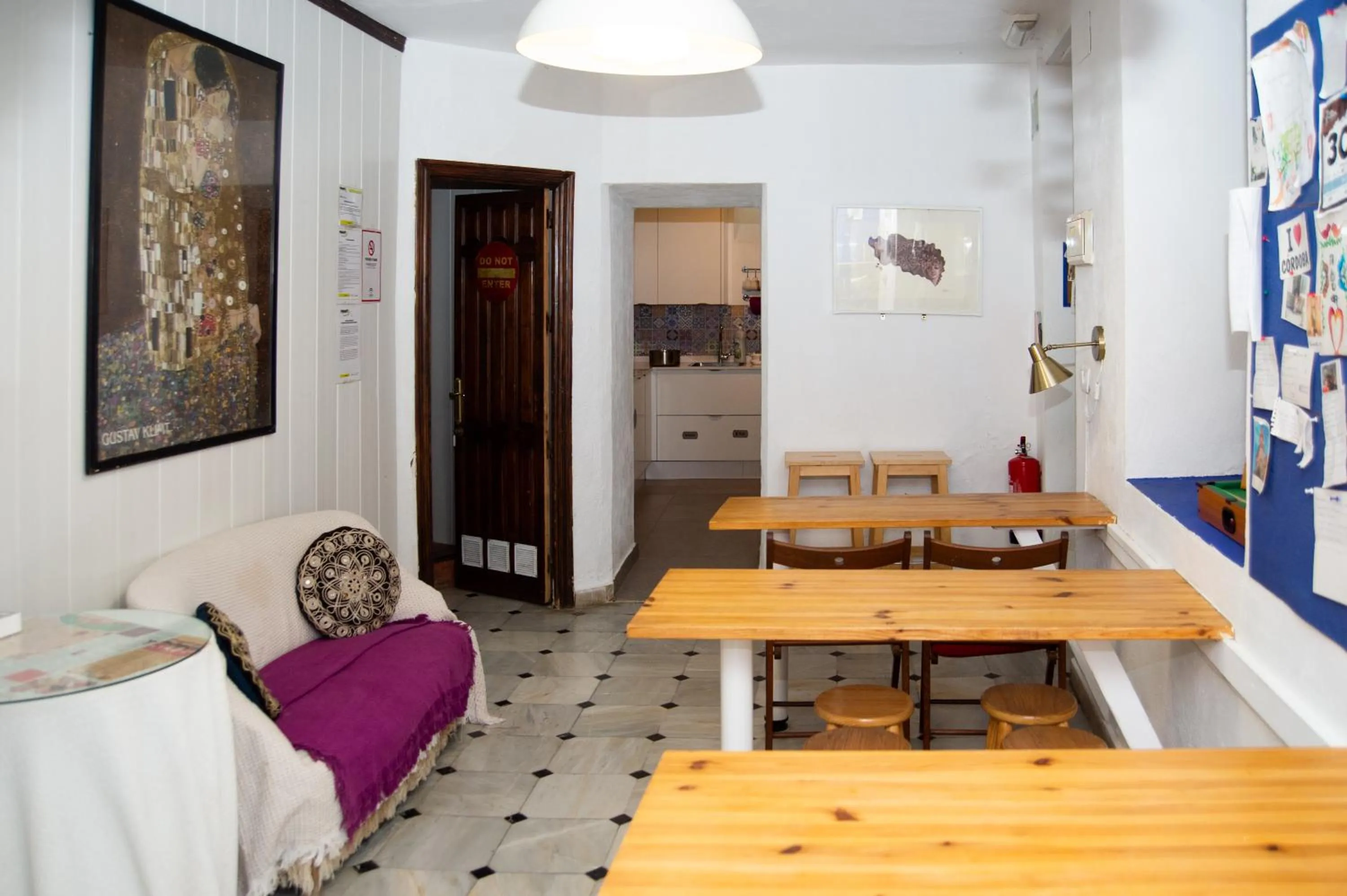 Seating area in Backpacker Al-Katre