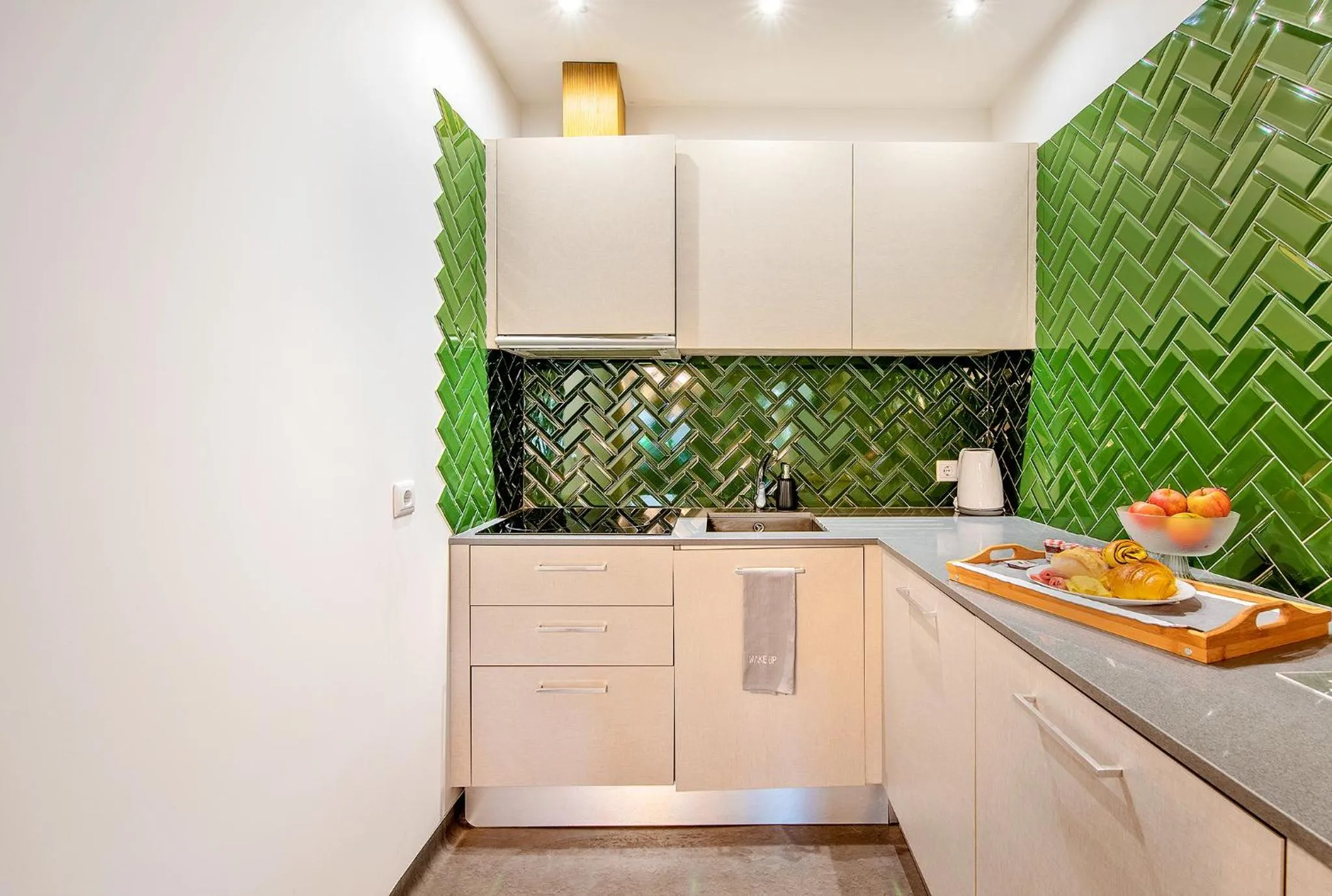 Kitchen or kitchenette in Wake Up Famalicão